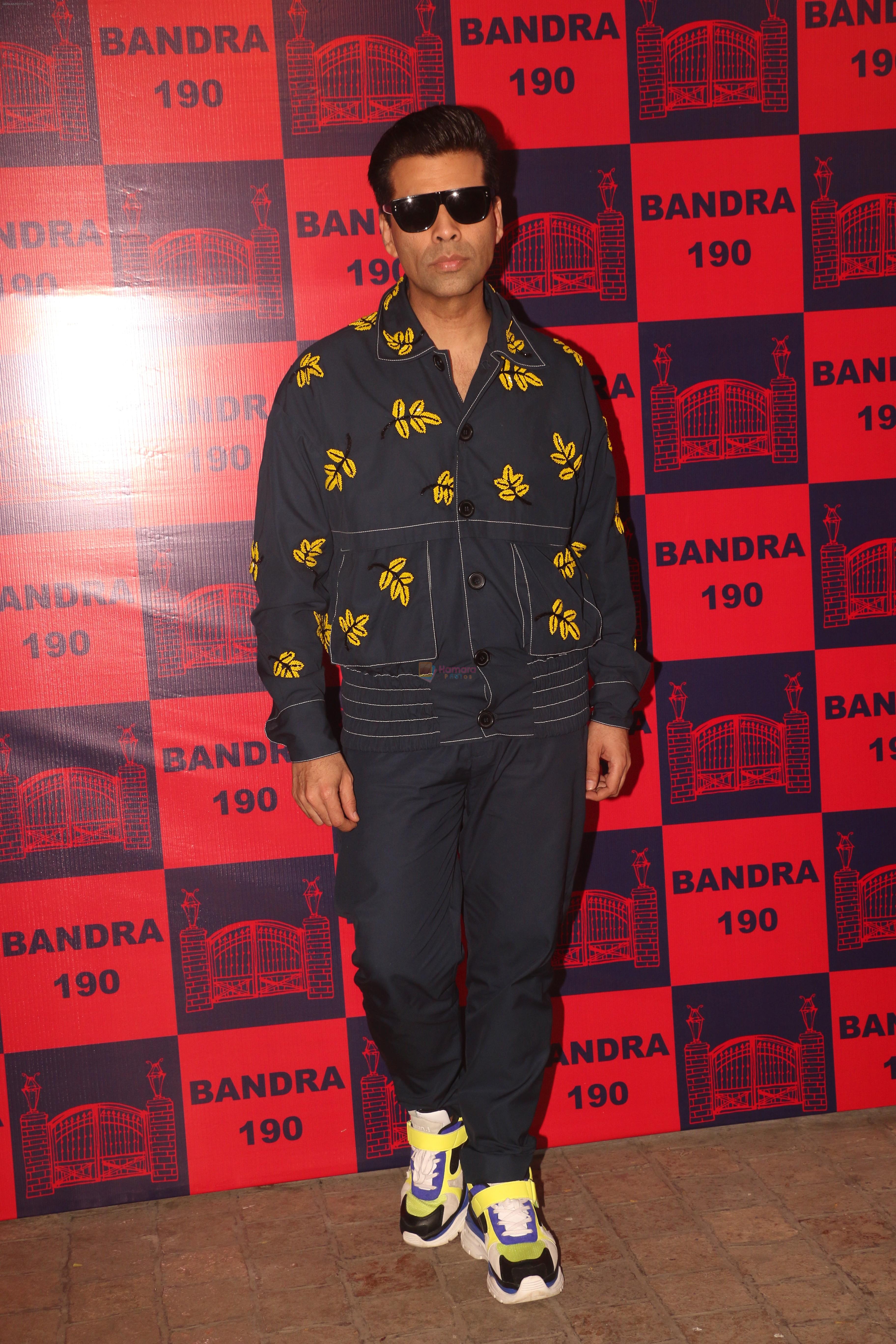 Karan Johar attend a fashion event at Bandra190 on 21st Feb 2019