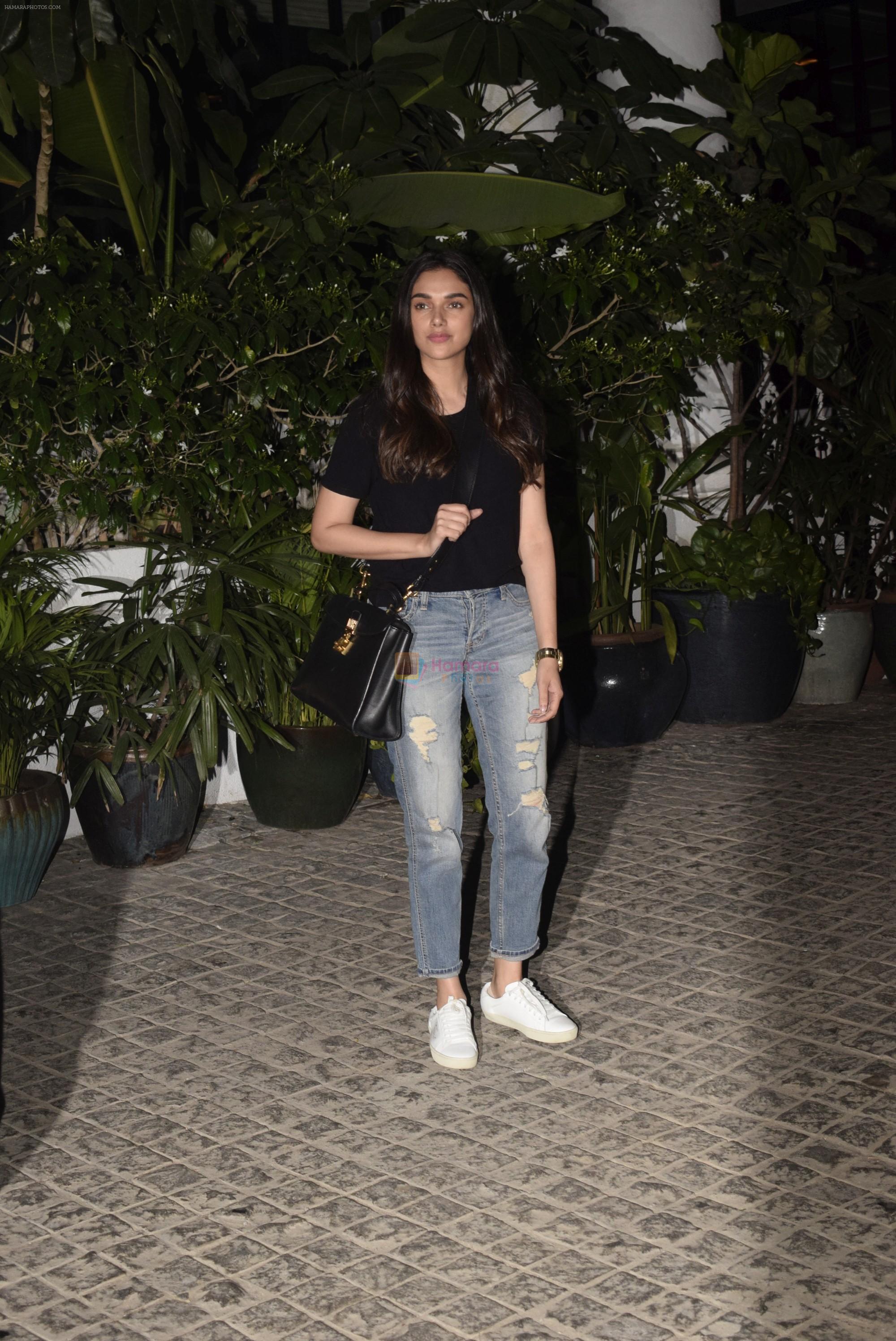 Aditi Rao Hydari Spotted At Soho House Juhu on 20th Feb 2019