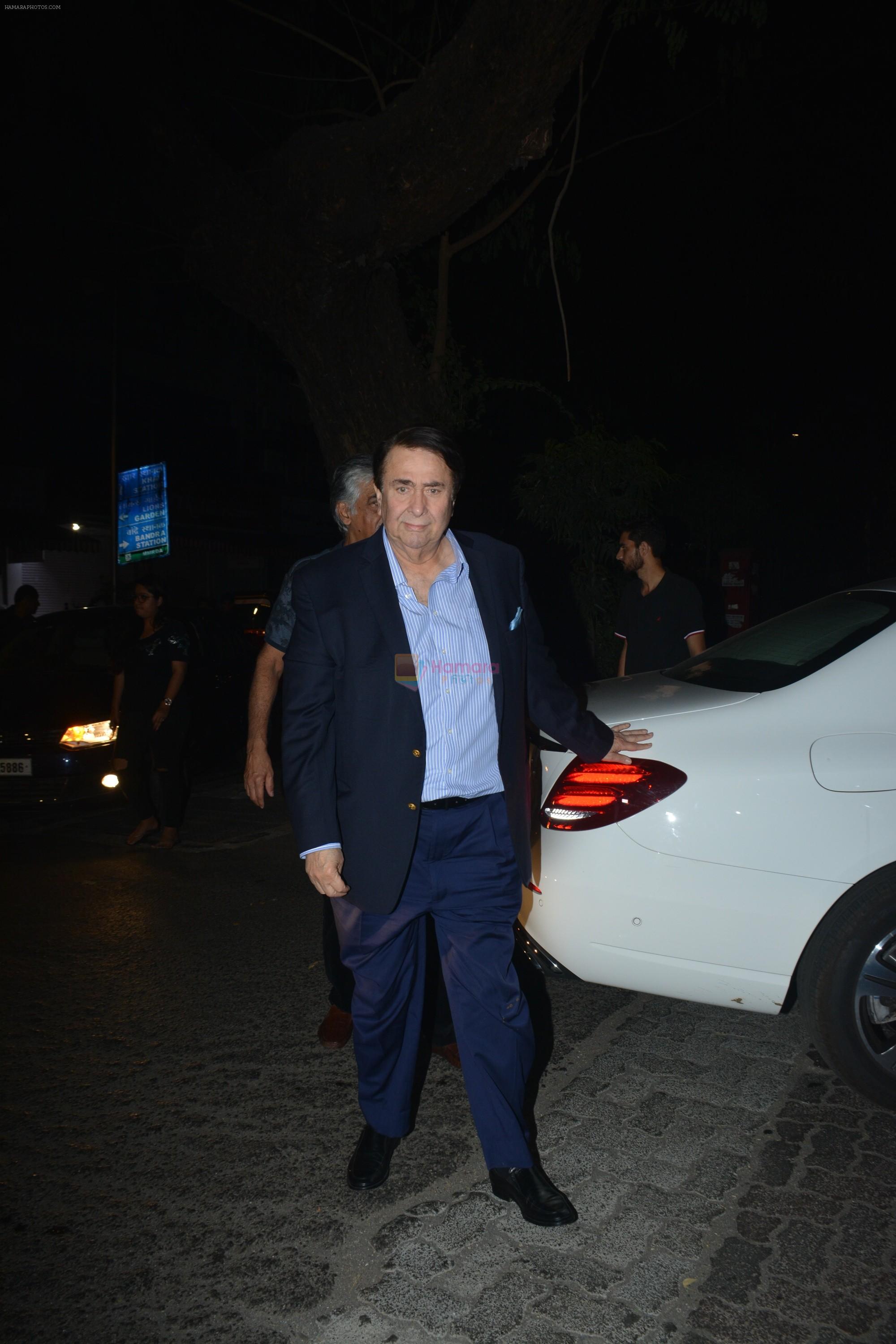 Randhir Kapoor spotted at ministry of crabs at bandra on 23rd Feb 2019
