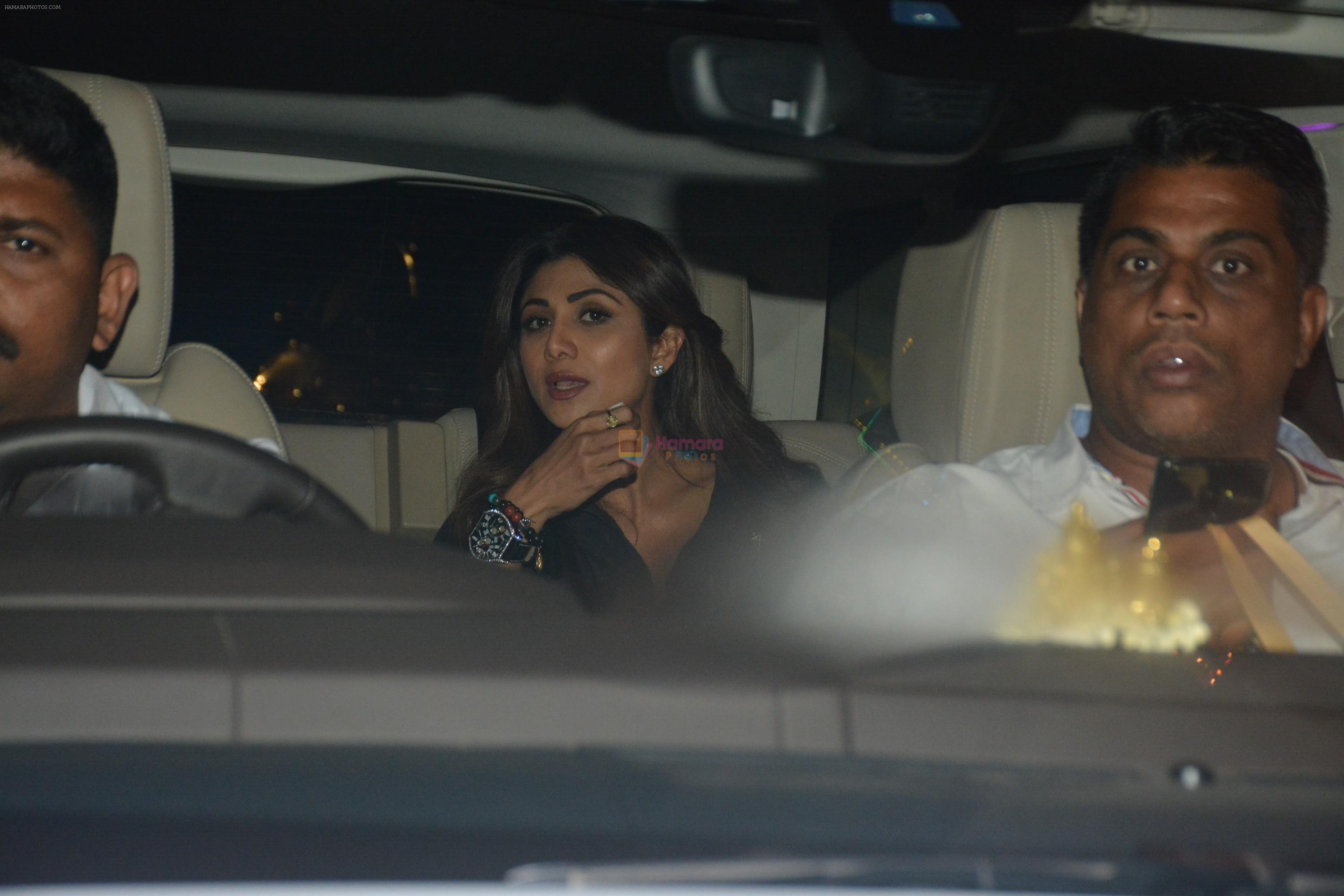 Shilpa Shetty spotted at bandra on 27th Feb 2019