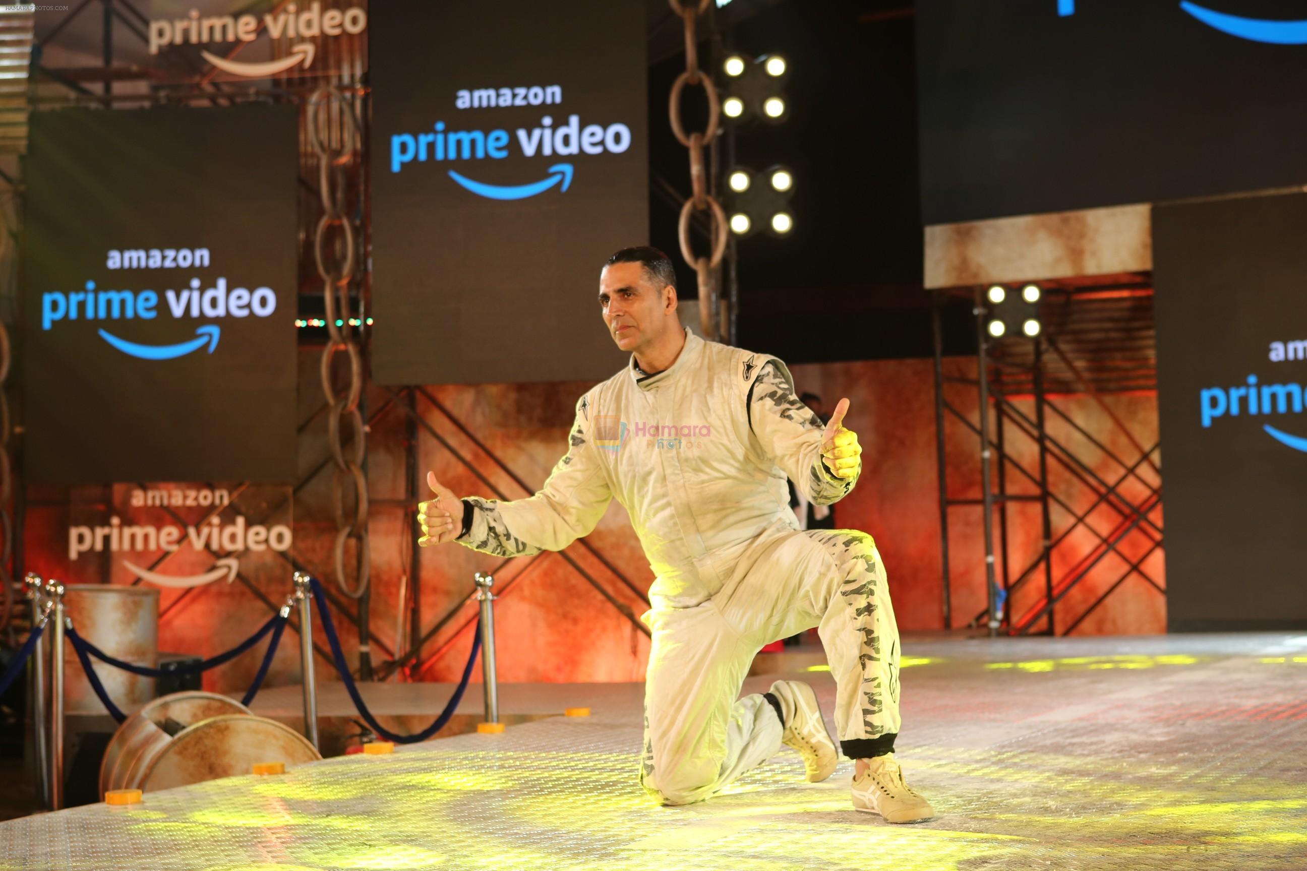 Akshay Kumar makes his digital debut with Amazon Prime Video at mahalxmi racecourse on 6th March 2019