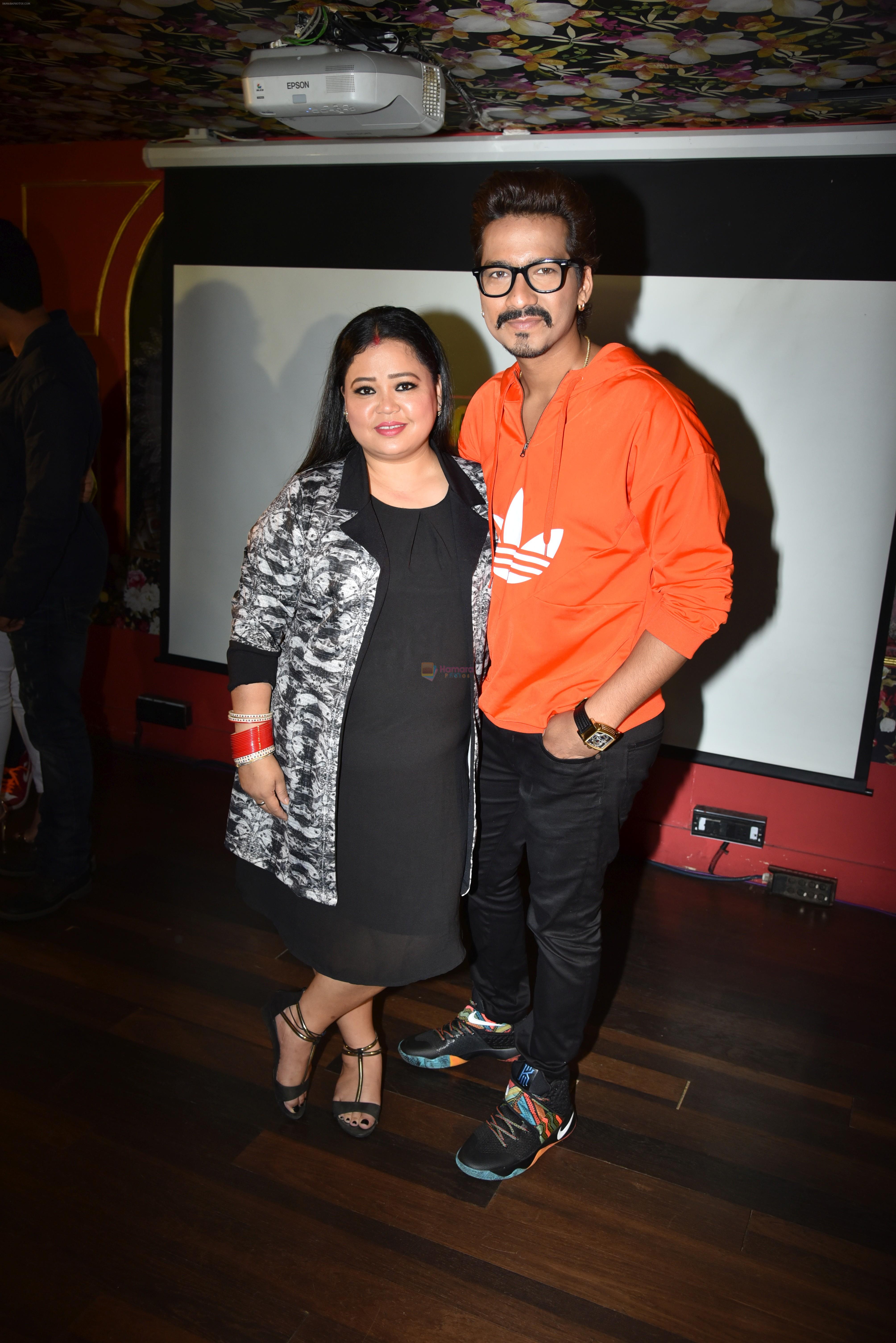 Bharti Singh, Haarsh Limbachiyaa at the lauch of new show khatra khatra khatra on 8th March 2019