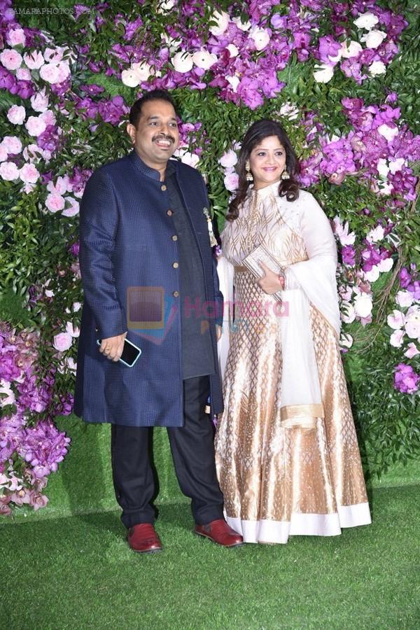 Shankar Mahadevan at Akash Ambani & Shloka Mehta wedding in Jio World Centre bkc on 10th March 2019