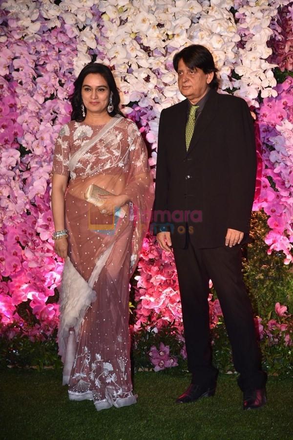 Padmini Kolhapure at Akash Ambani & Shloka Mehta wedding in Jio World Centre bkc on 10th March 2019