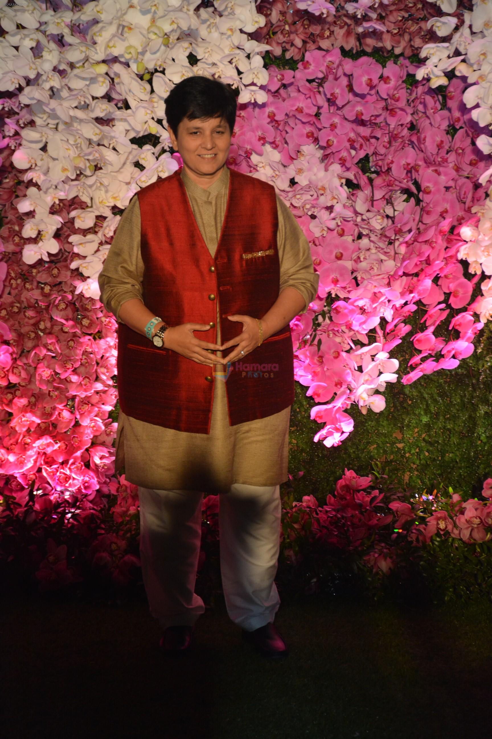 Falguni Pathak  at Akash Ambani & Shloka Mehta wedding in Jio World Centre bkc on 10th March 2019