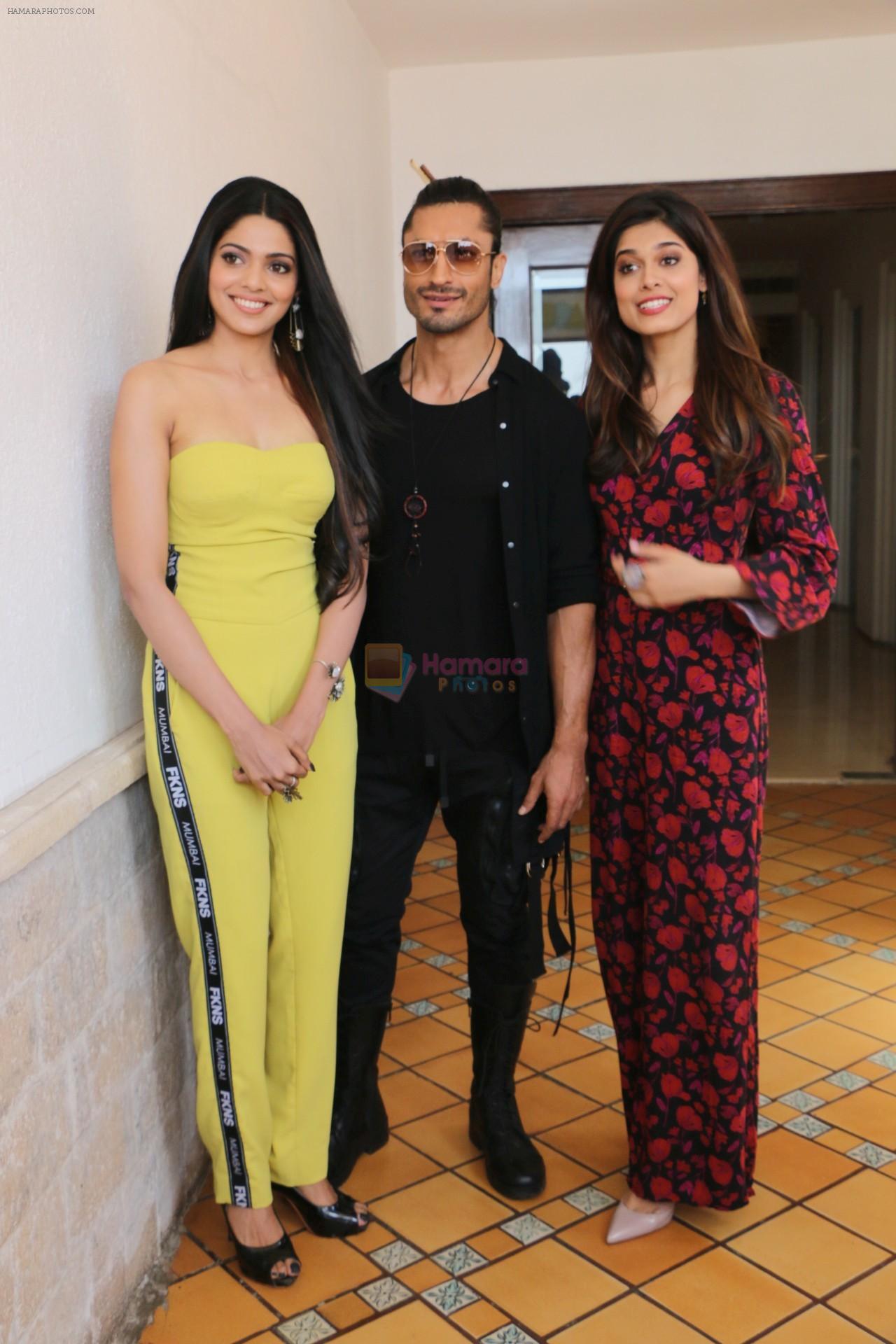 Vidyut Jamwal, Pooja Sawant & Asha Bhat spotted at Sun n Sand as they promote thier upcoming film Junglee on 11th March 2019
