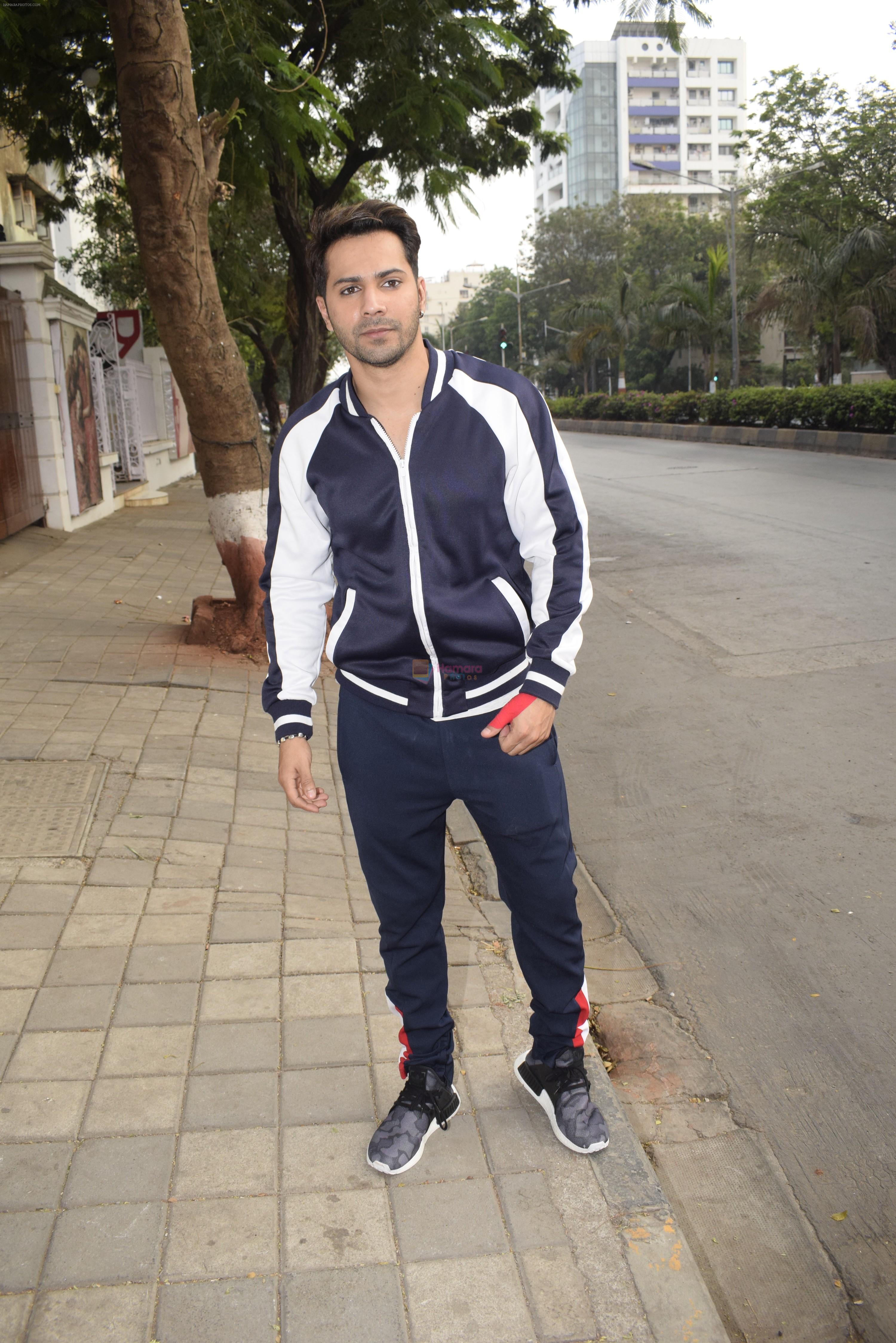 Varun Dhawan spotted at juhu on 12th March 2019