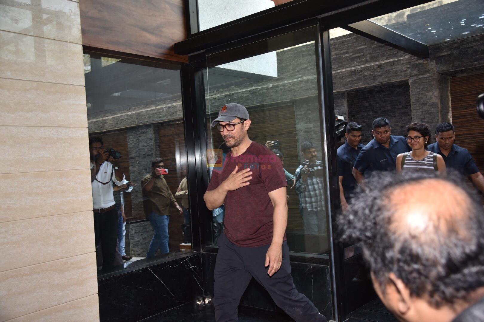 Aamir khan birthday celebration at his house on 14th March 2019