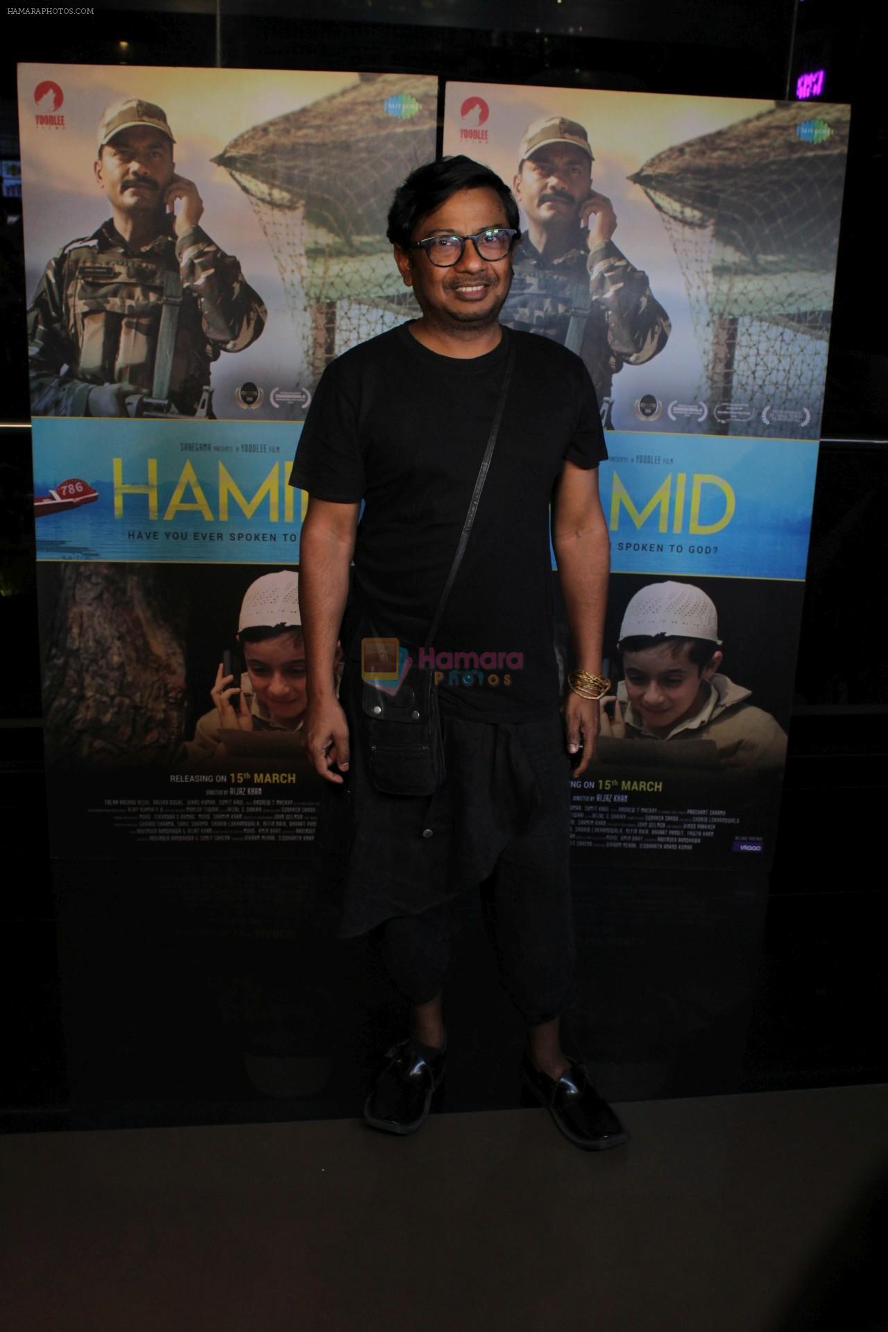 Onir at the Screening of film Hamid in Cinepolis andheri on 13th March 2019