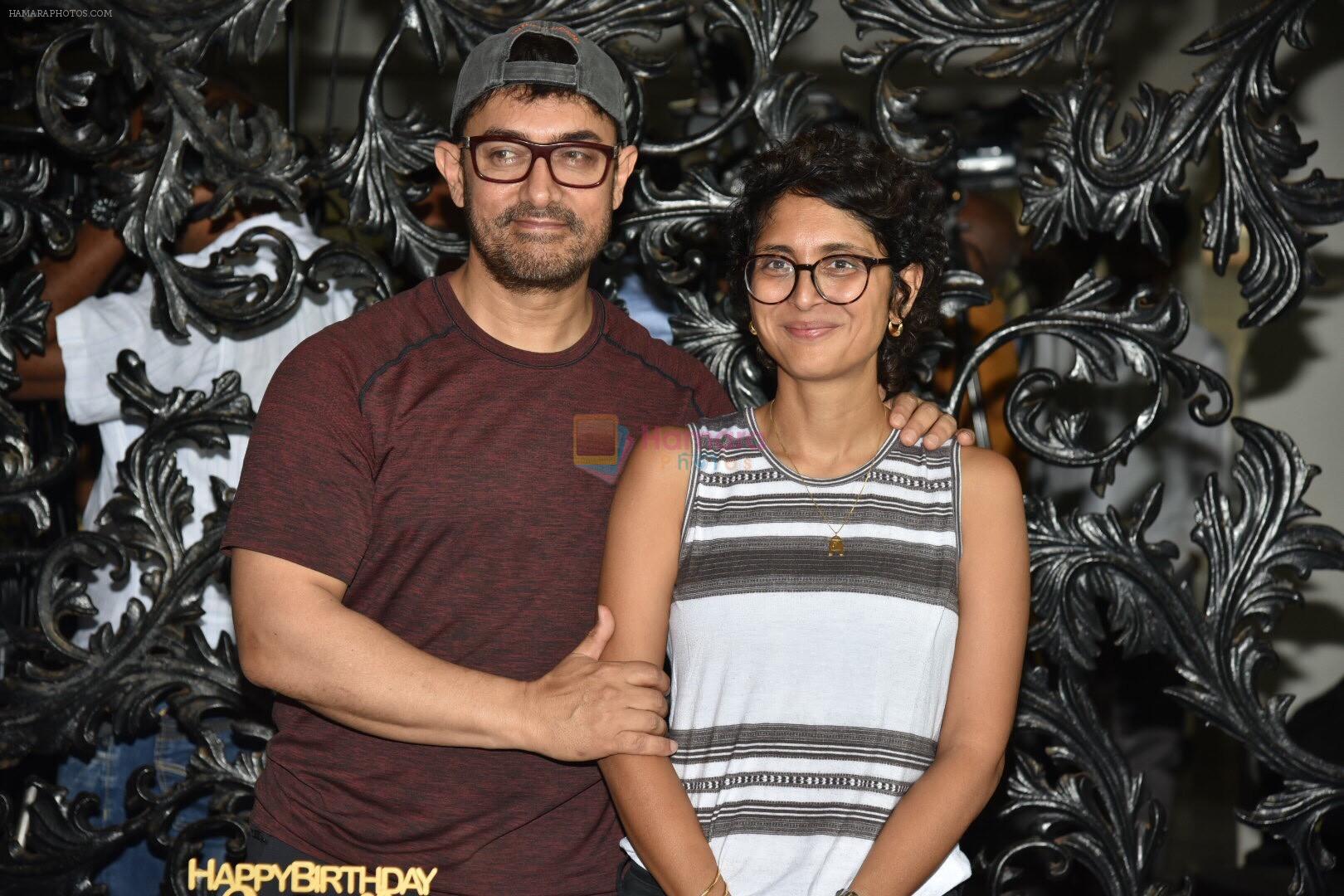 Aamir khan birthday celebration at his house on 14th March 2019