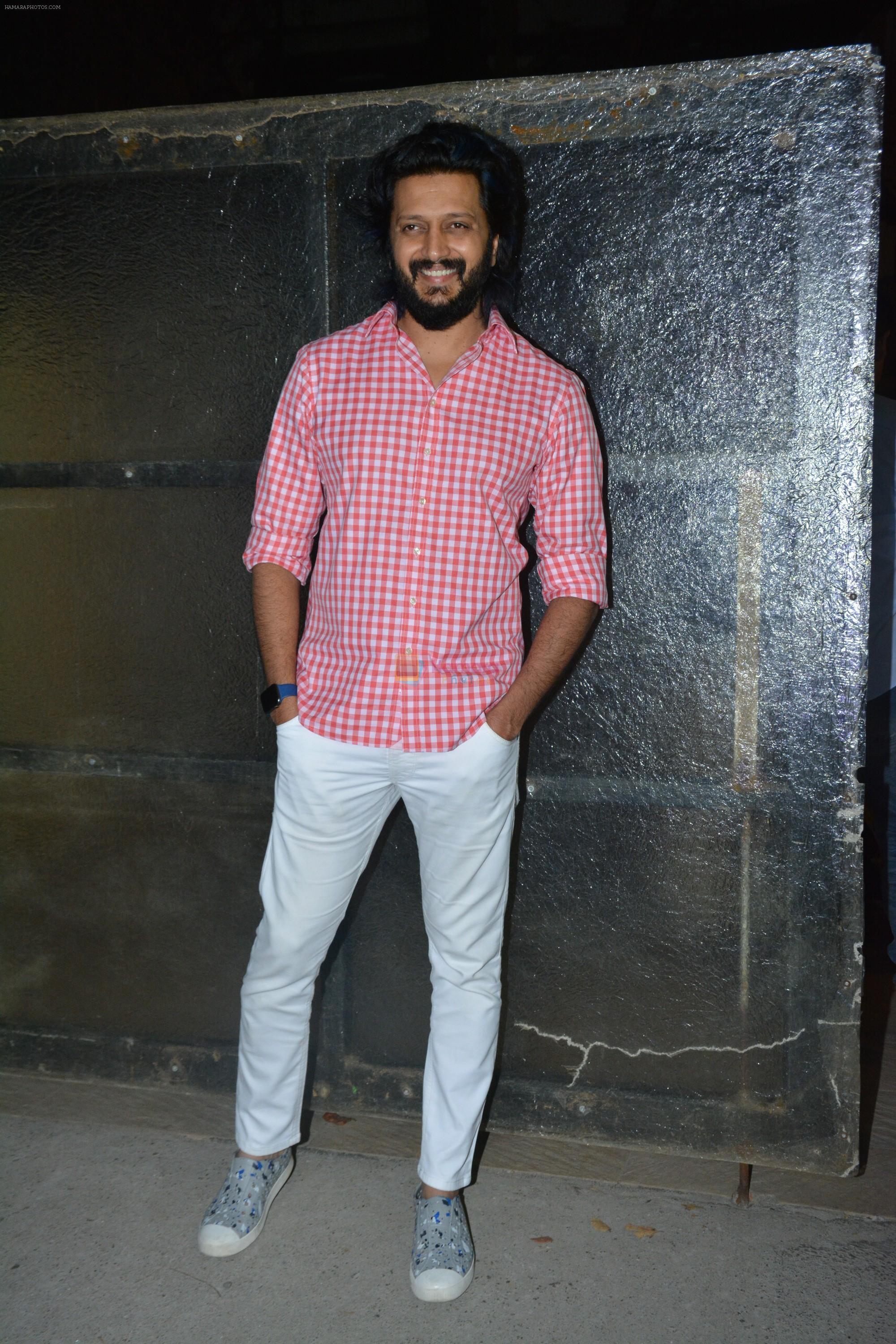 Riteish Deshmukh at the Wrapup party of film Marjaavaan at Otters club in bandra on 18th March 2019