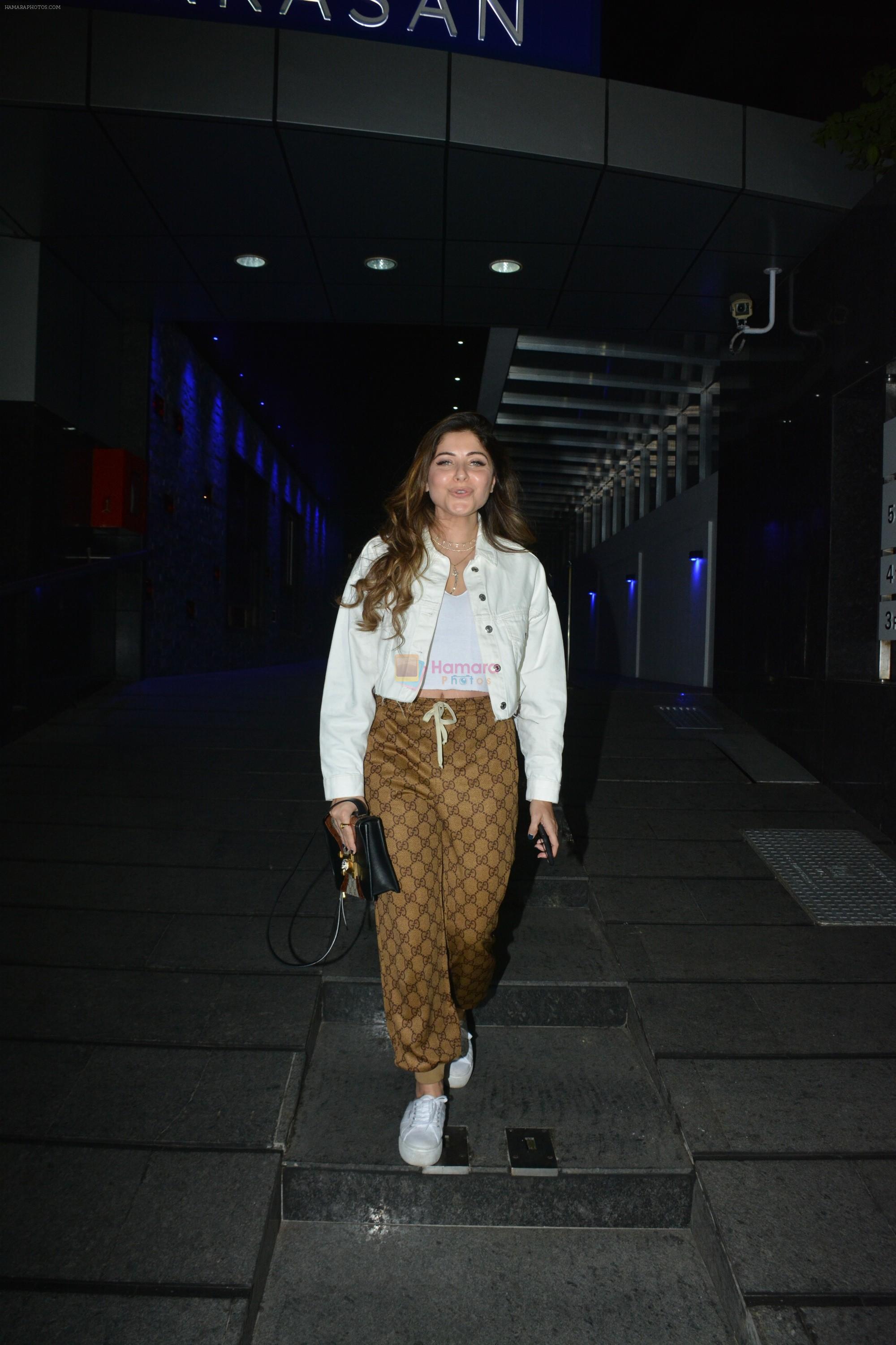 Kanika Kapoor spotted at Hakkasan bandra on 19th March 2019