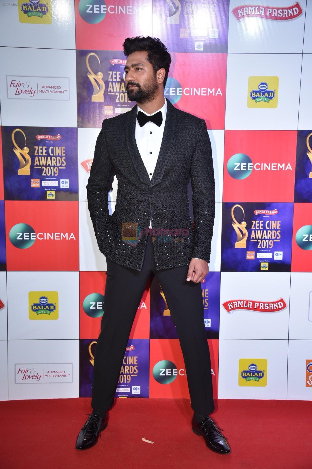 Vicky Kaushal at Zee cine awards red carpet on 19th March 2019
