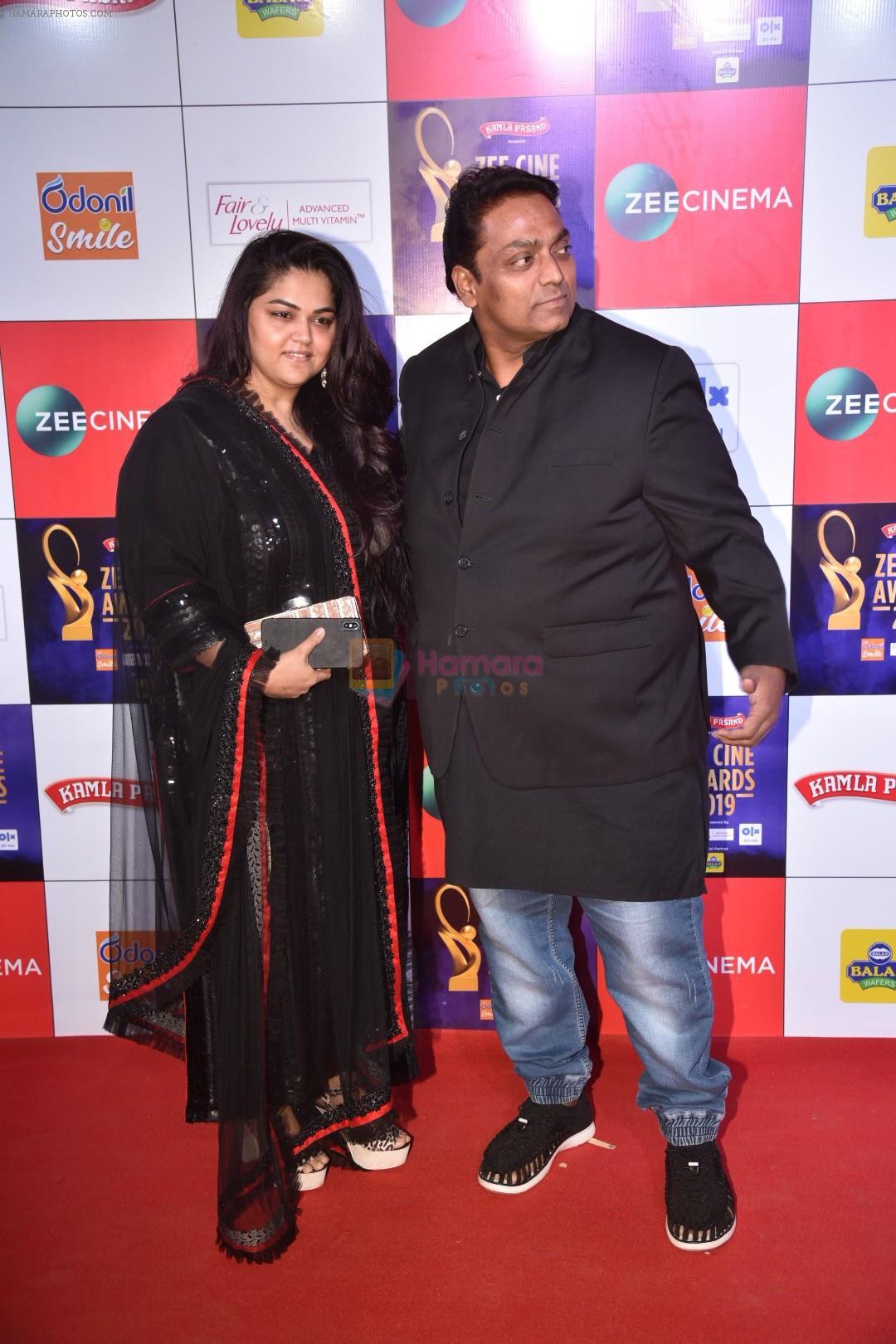 Ganesh Acharya at Zee cine awards red carpet on 19th March 2019