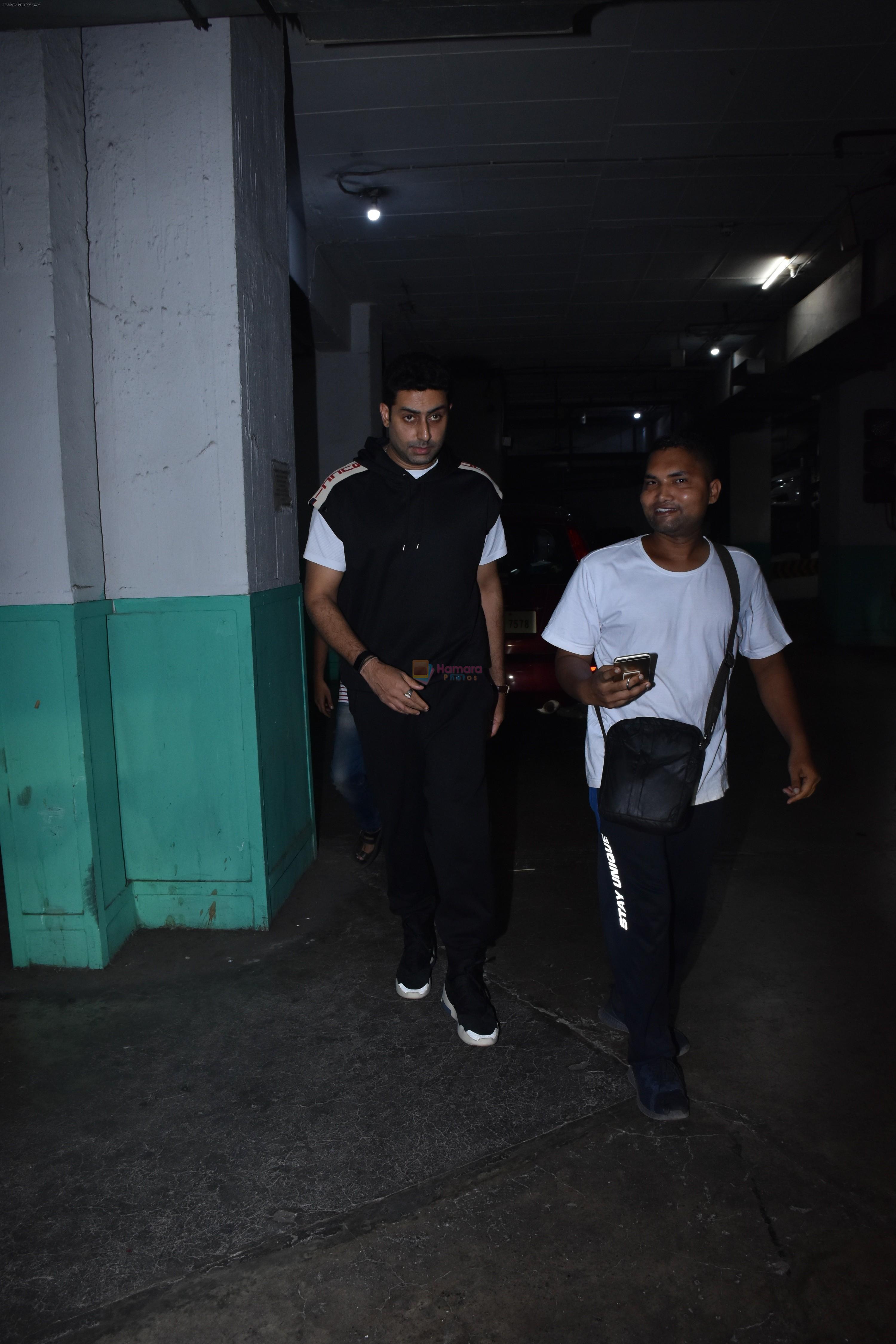Abhishek Bachchan spotted at pvr juhu on 2nd June 2019