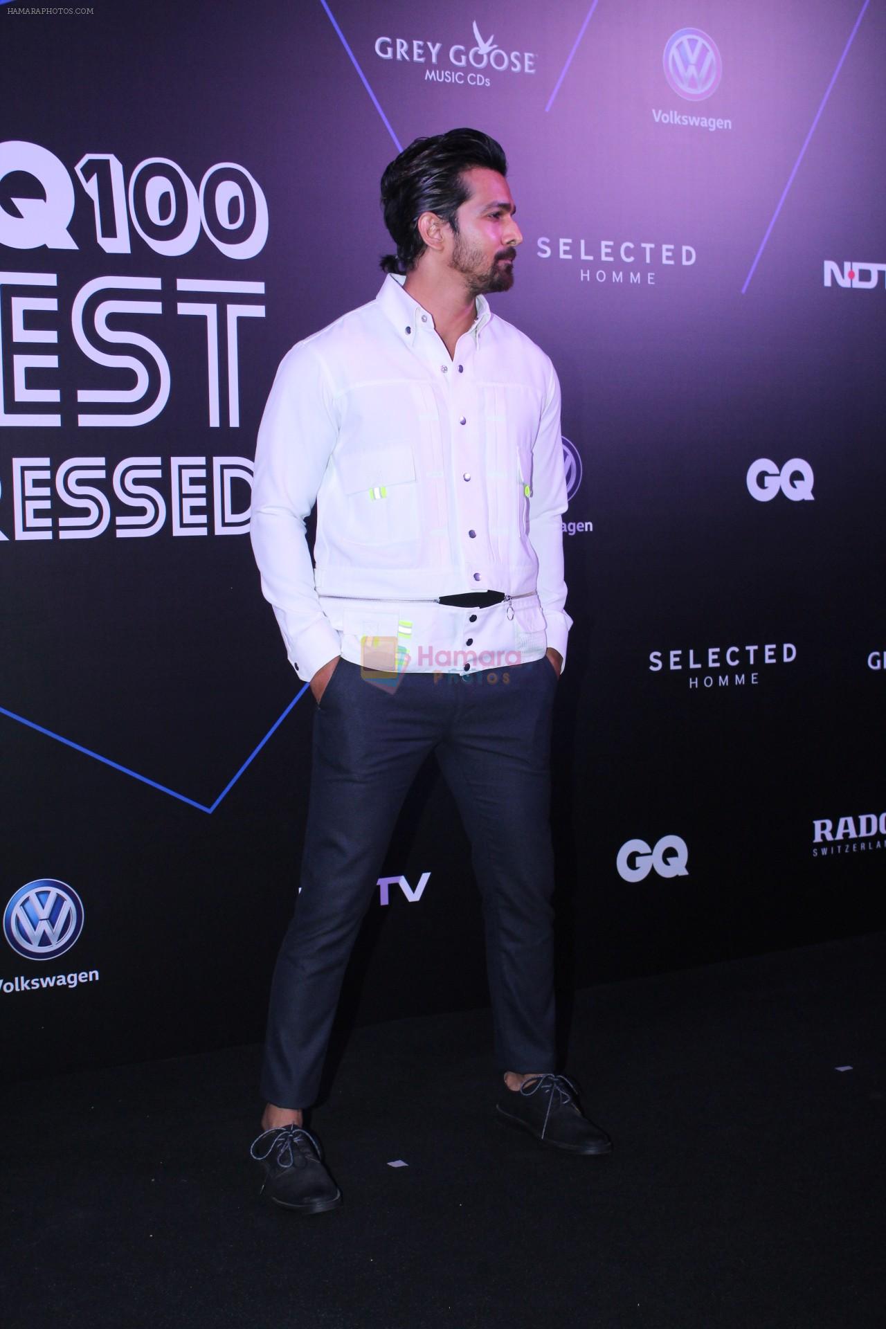 Harshvardhan Rane at GQ 100 Best Dressed Awards 2019 on 2nd June 2019