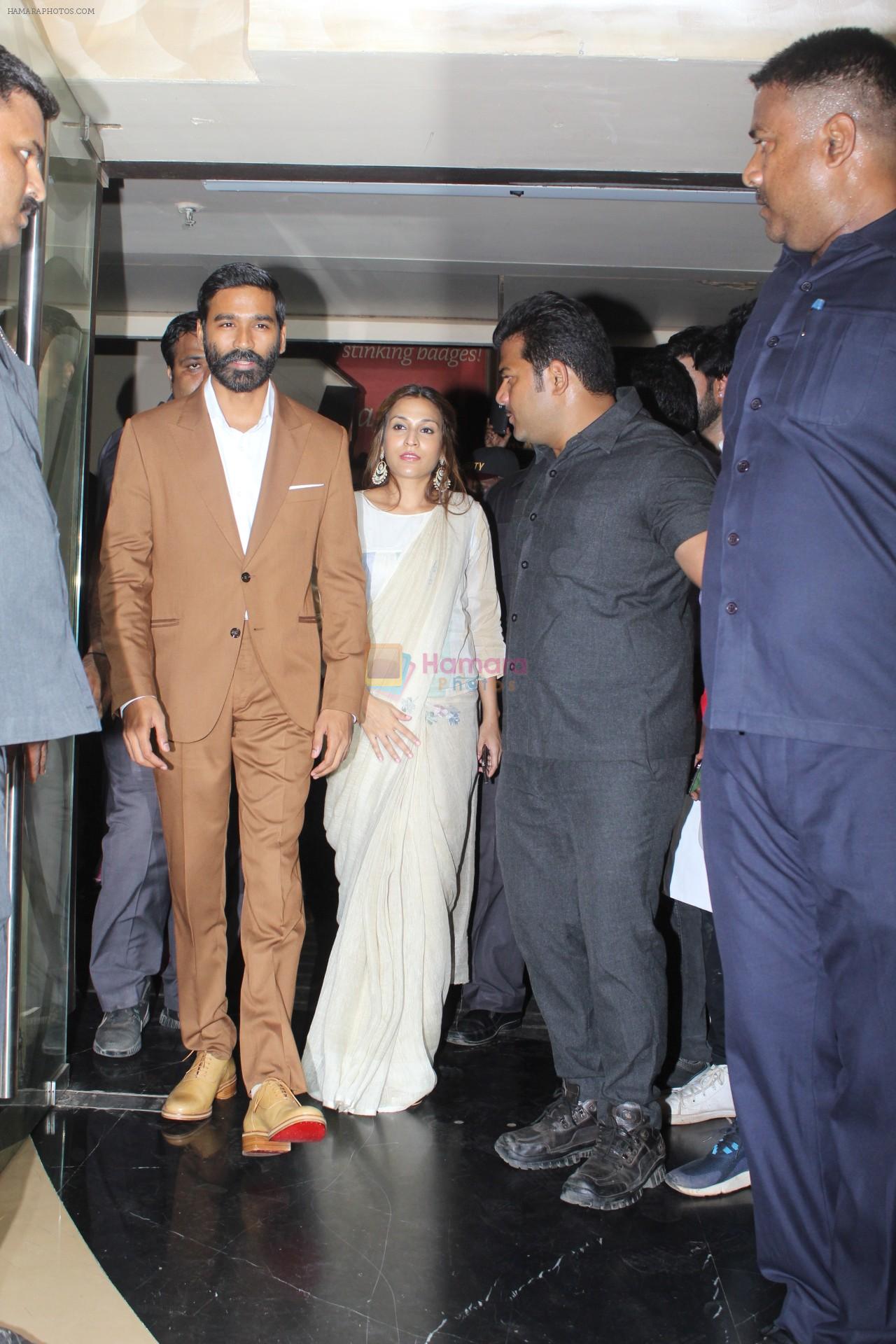 Dhanush At Grand Entry For Trailer Launch Of Film The Extraordinary Journey Of The Fakir on 3rd June 2019