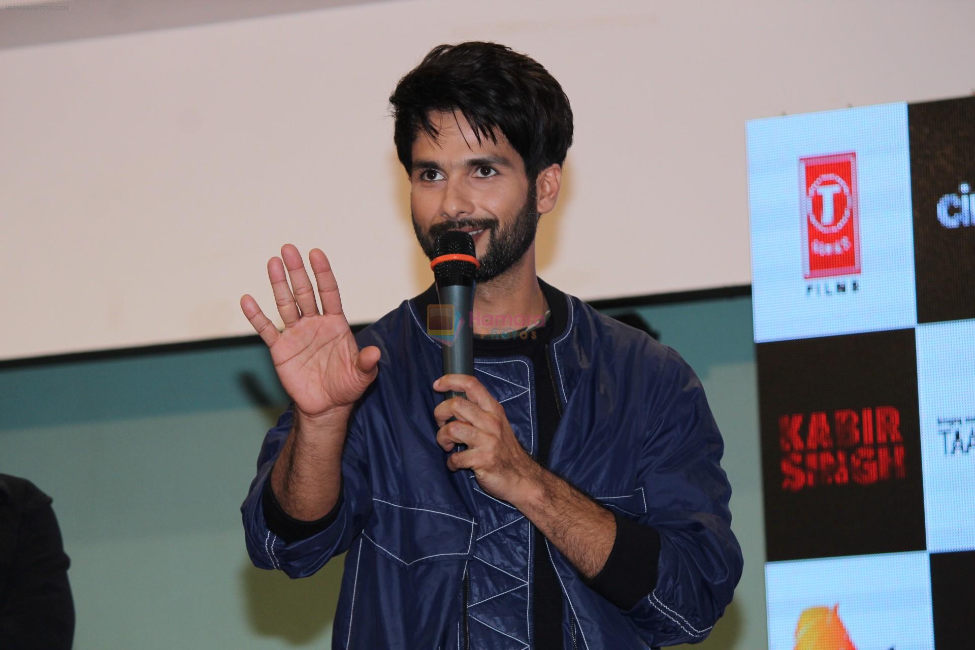 Shahid Kapoor at the song launch of Kabir Singh on 6th June 2019