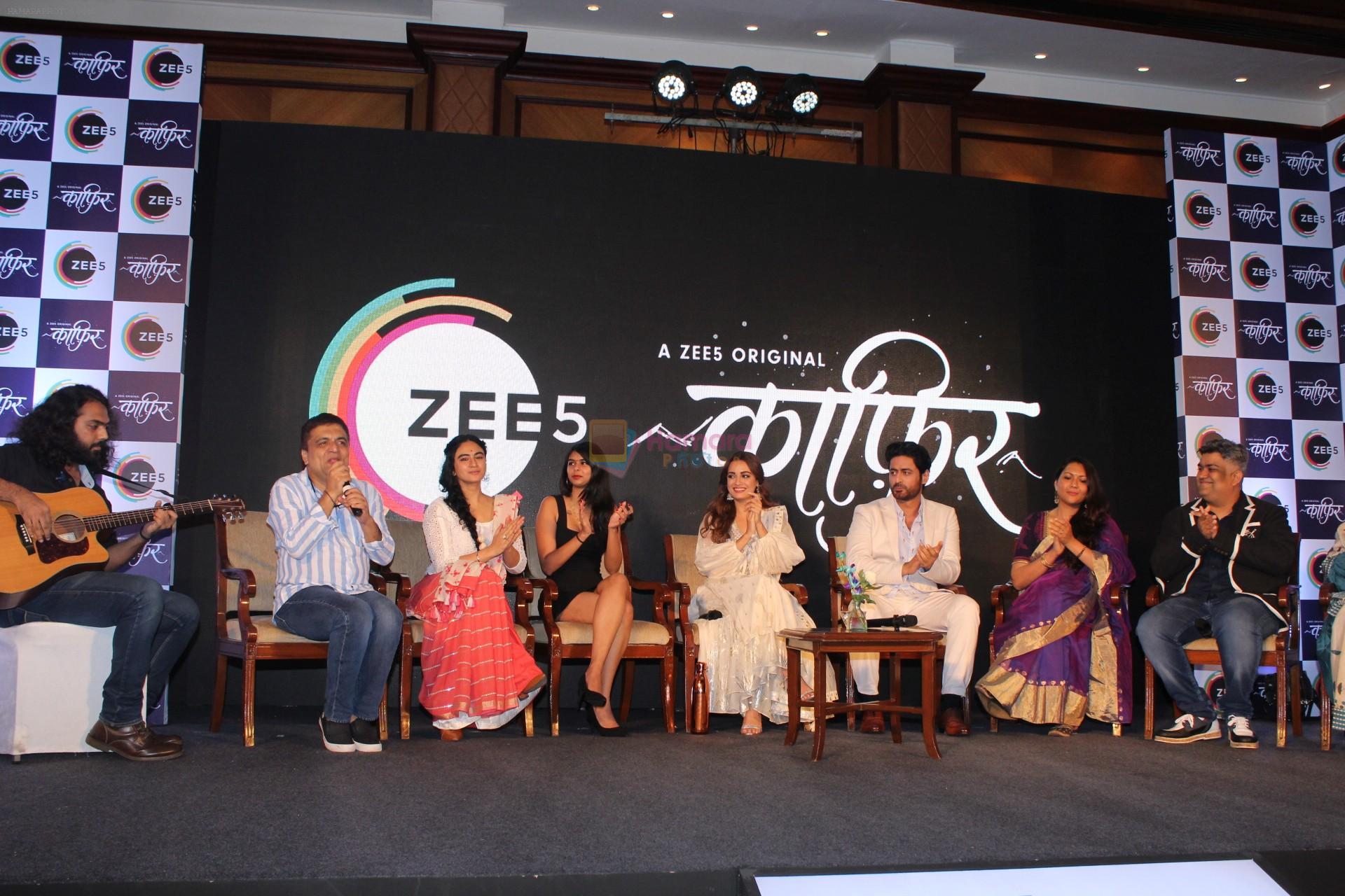 Dia Mirza, Mohit Raina at the Press Conference of ZEE5 Original KAAFIR on 6th June 2019