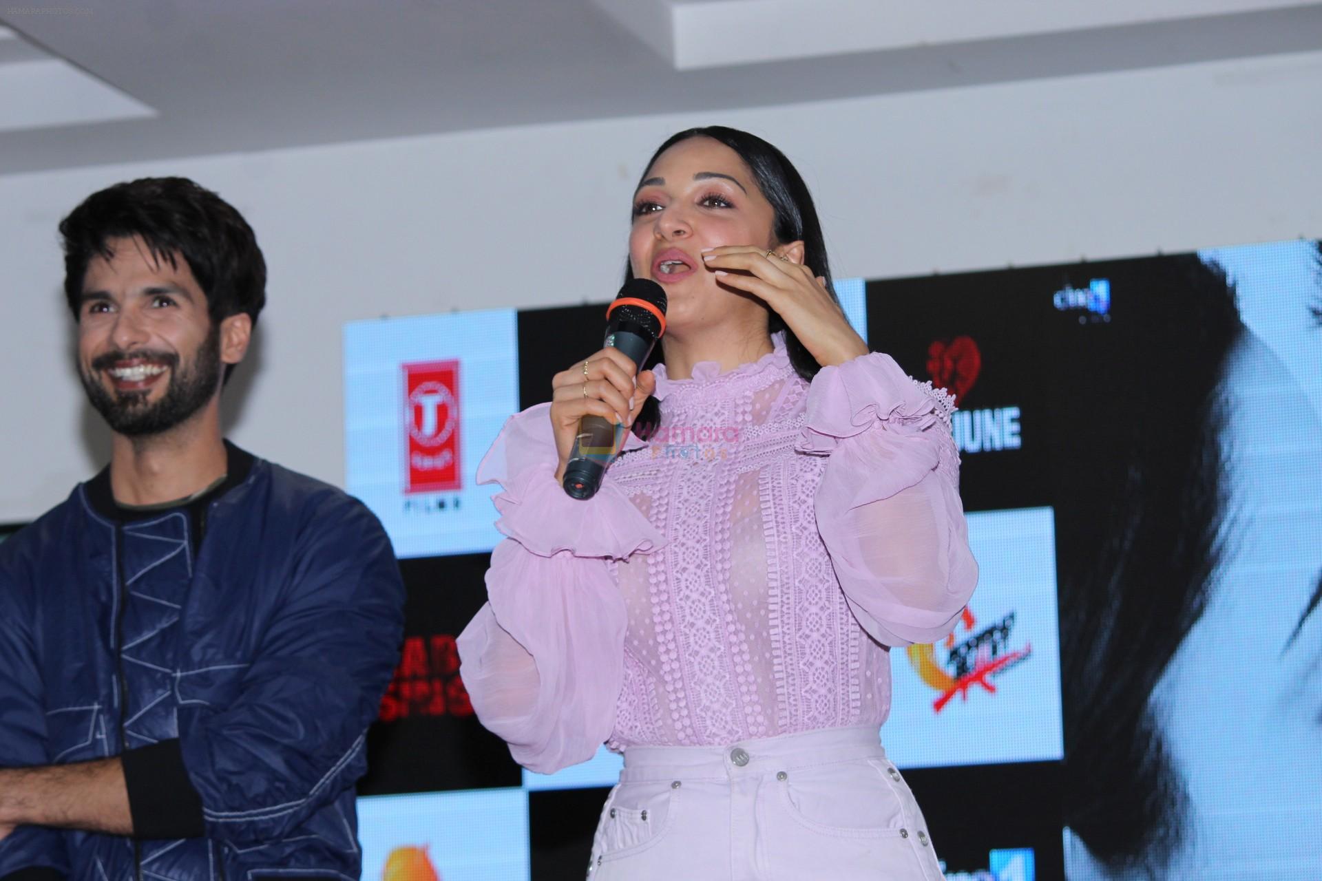 Shahid Kapoor & Kiara Advani at the song launch of Kabir Singh on 6th June 2019