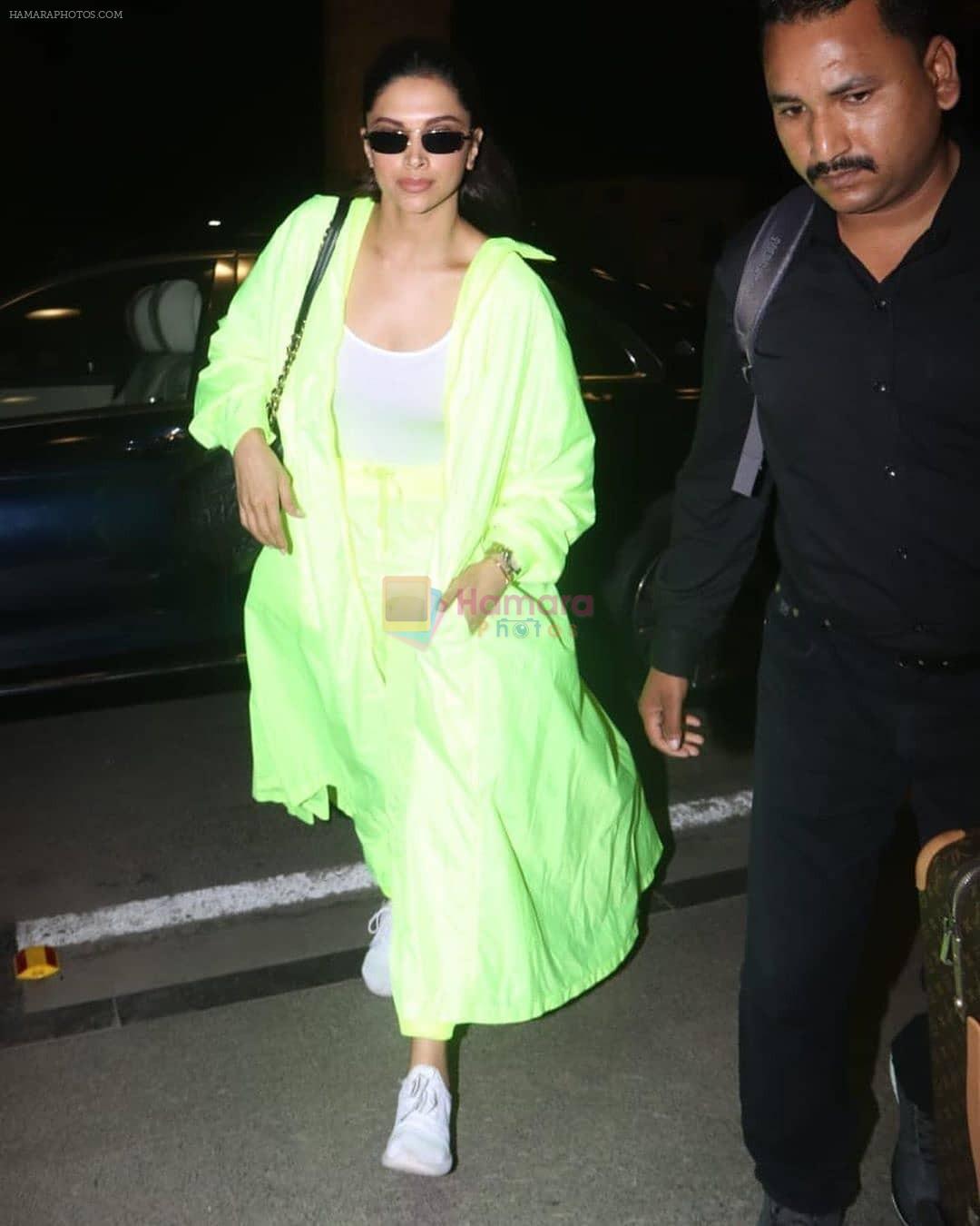 Deepika Padukone Spotted At Aiport on 10th June 2019