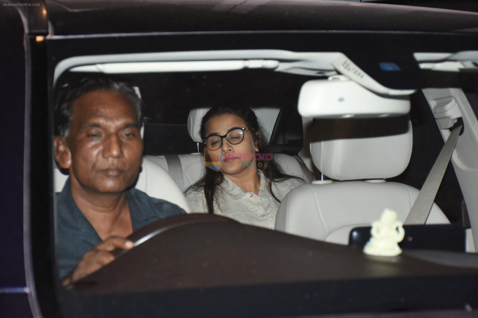 Vidya balan & Sidharth Roy Kapoor spotted at Bandra on 8th June 2019