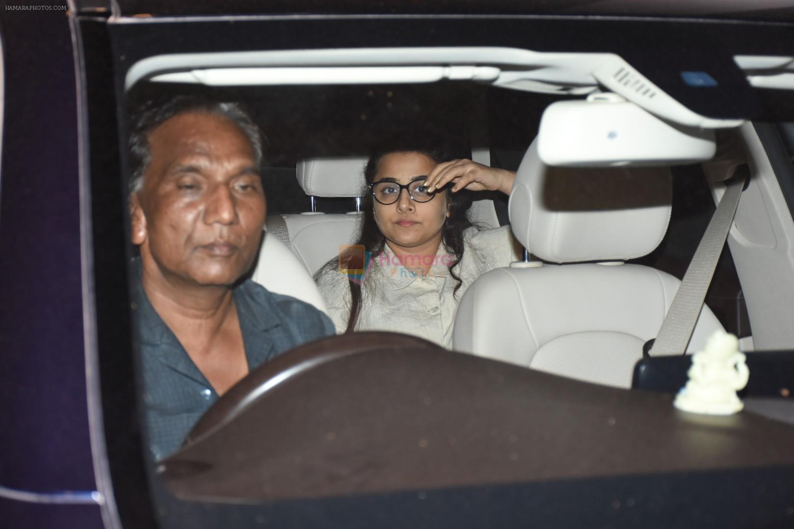 Vidya balan & Sidharth Roy Kapoor spotted at Bandra on 8th June 2019