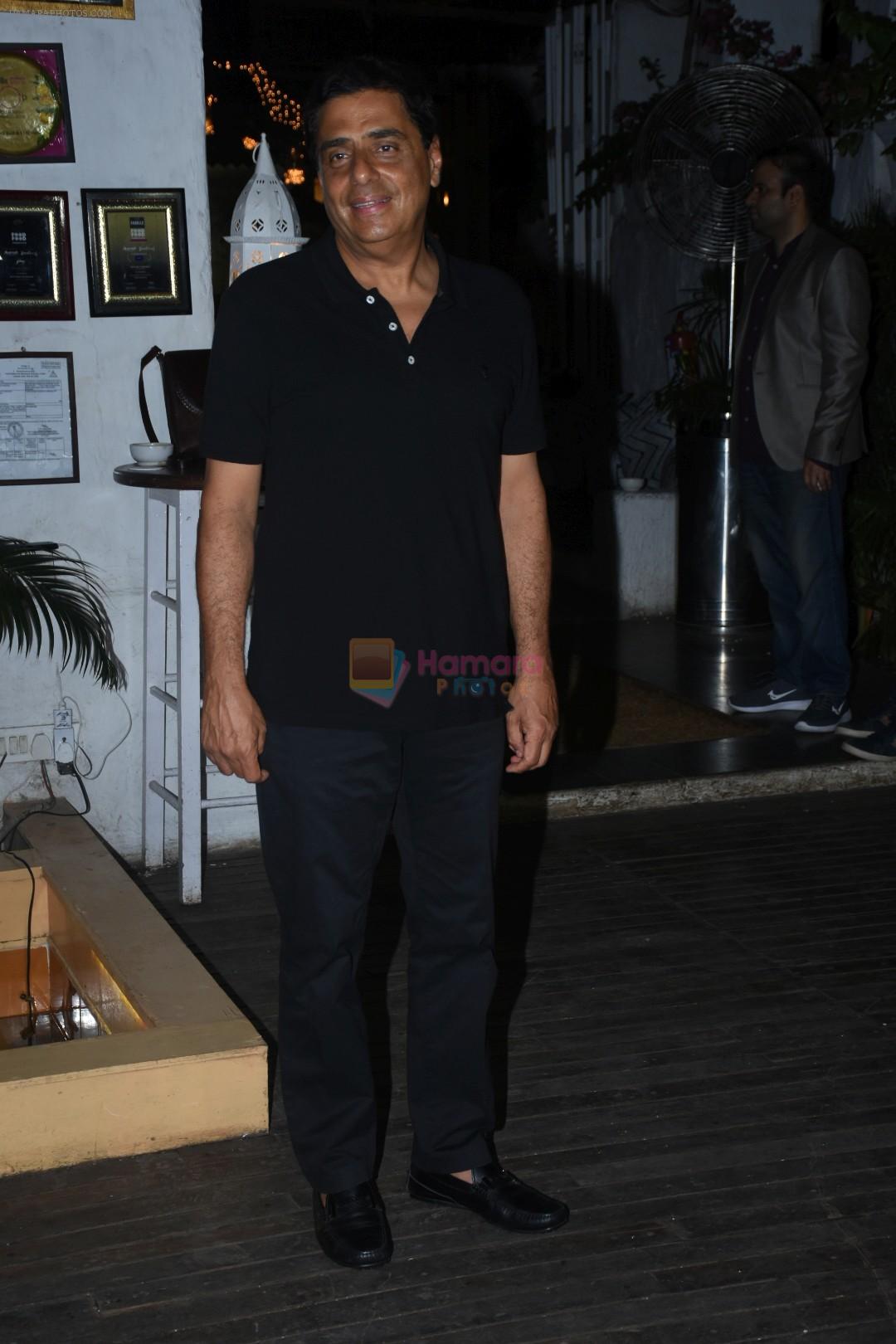 Ronnie Screwvala at the wrapup party of film Sky is Pink at olive in bandra on 12th June 2019