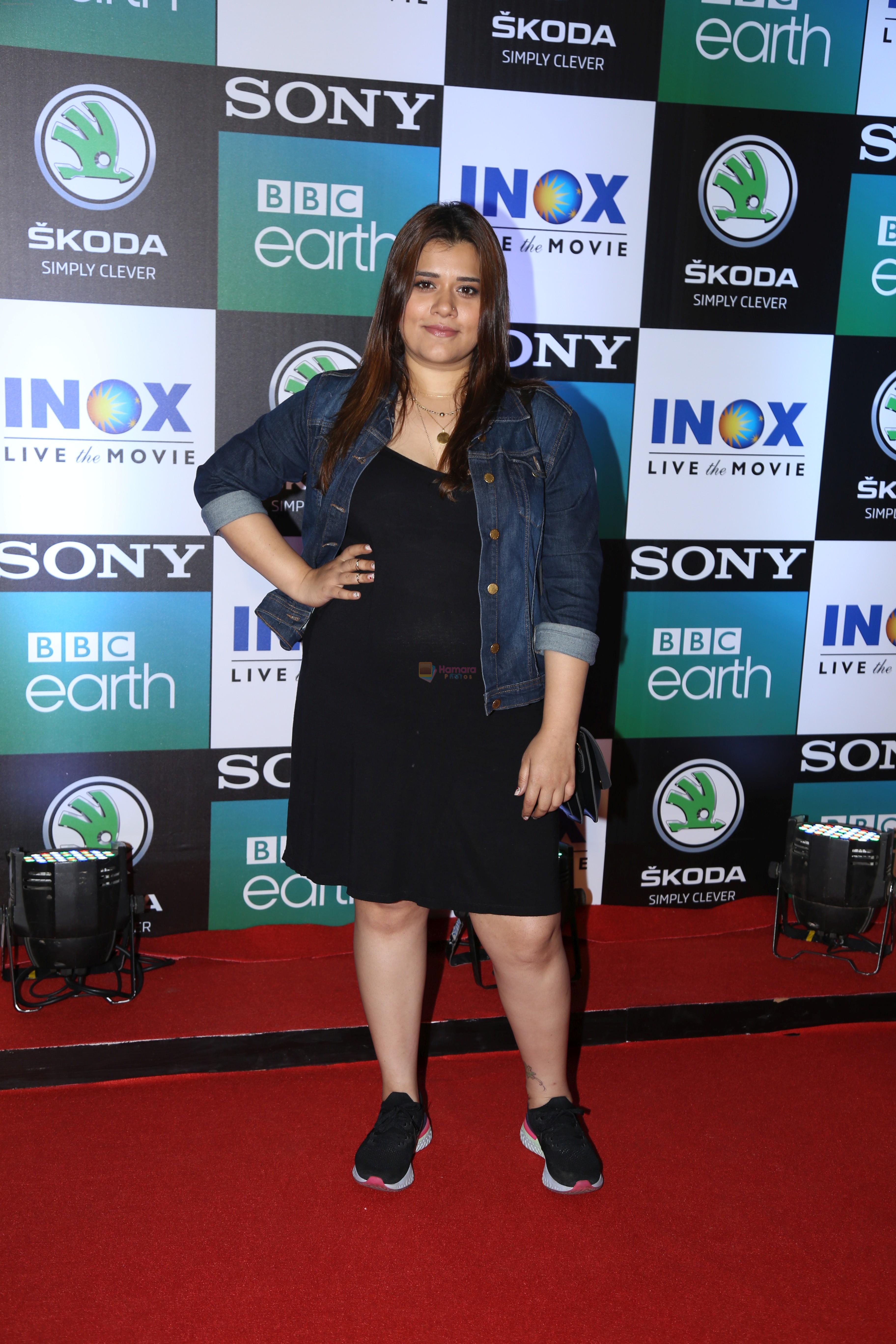 Shikha Talsania at the Screening of Sony BBC's series Dynasties in worli  on 12th June 2019