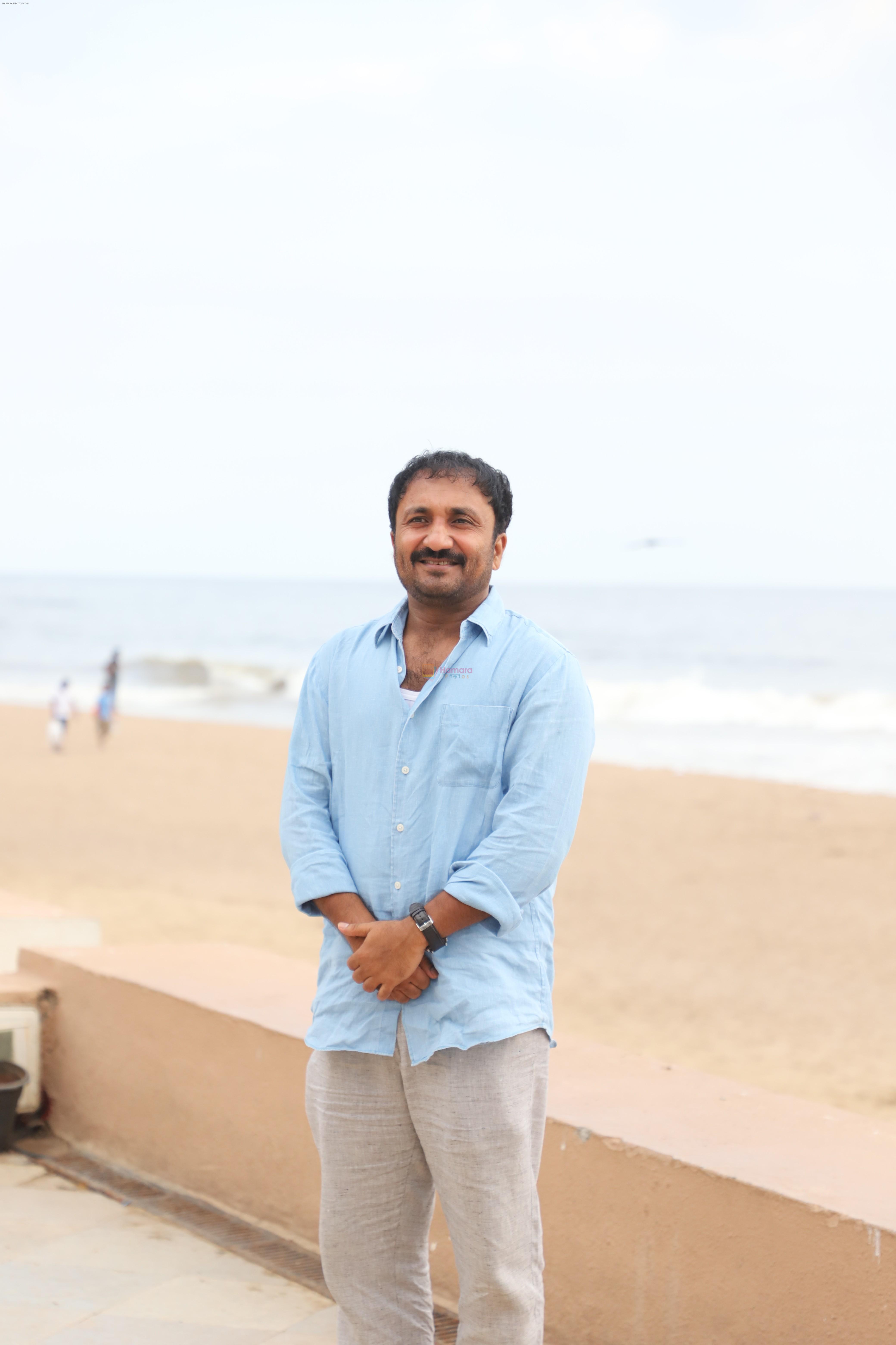 Anand Kumar on whom the Super30 film is based on at Sun n Sand in juhu for the media interactions for the film on 12th June 2019