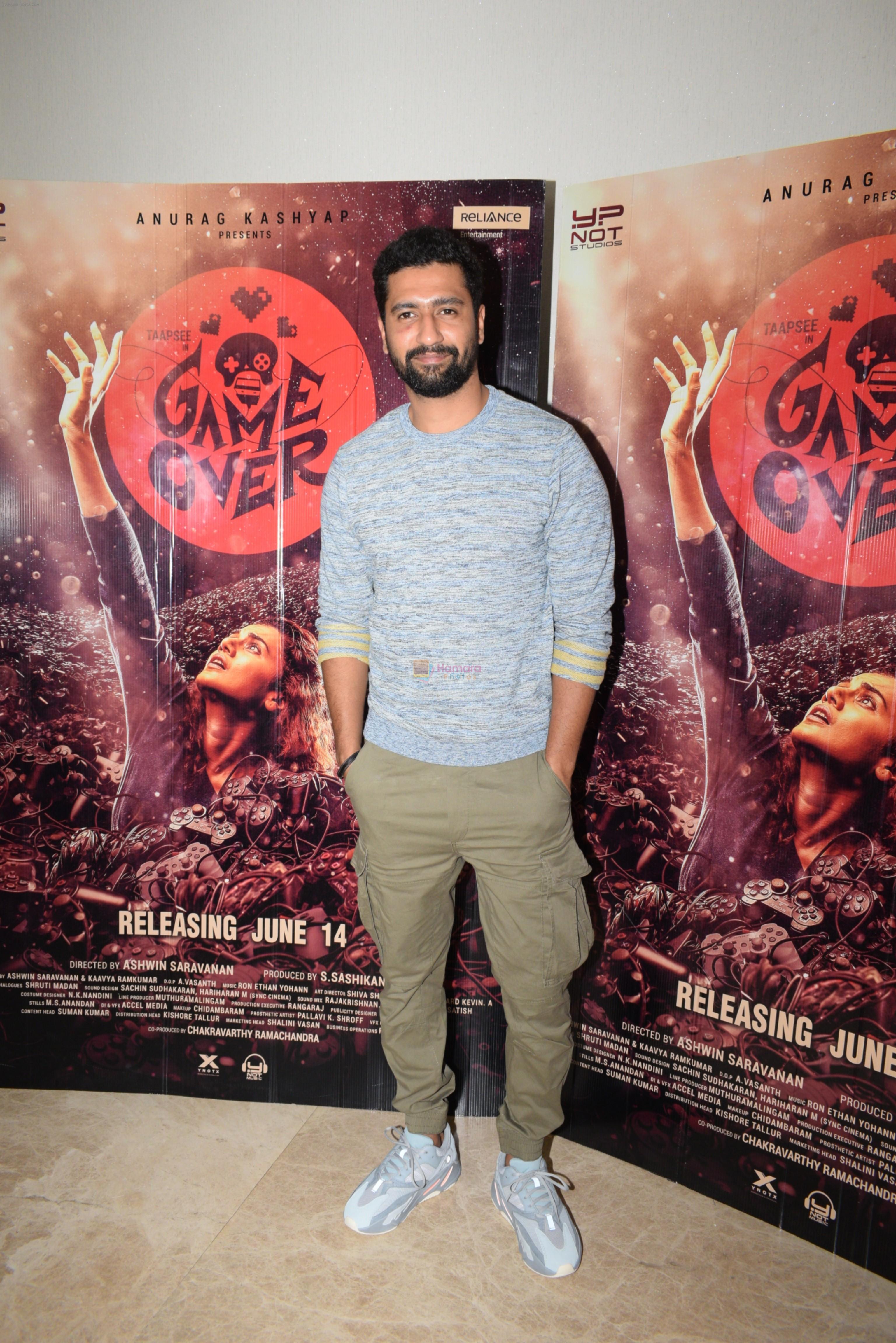 Vicky Kaushal at the Screening of film Game Over in the View, Andheri on 11th June 2019
