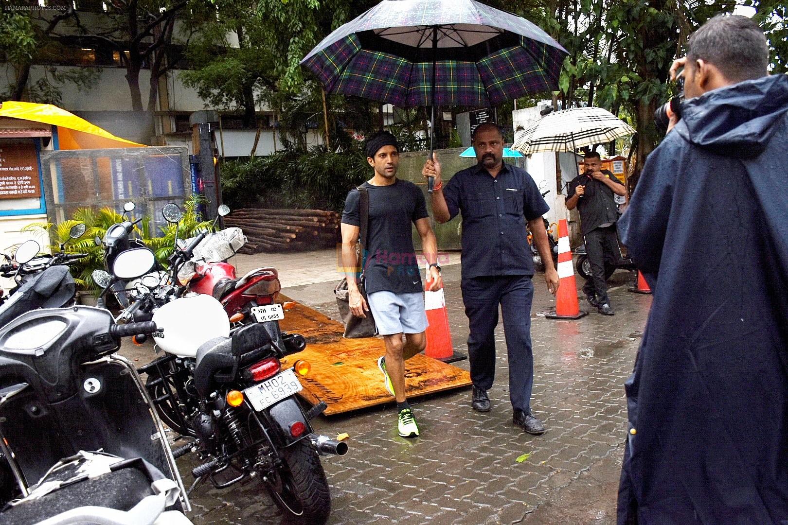 Farhan Akhtar spotted at Otters club in bandra on 15th June 2019