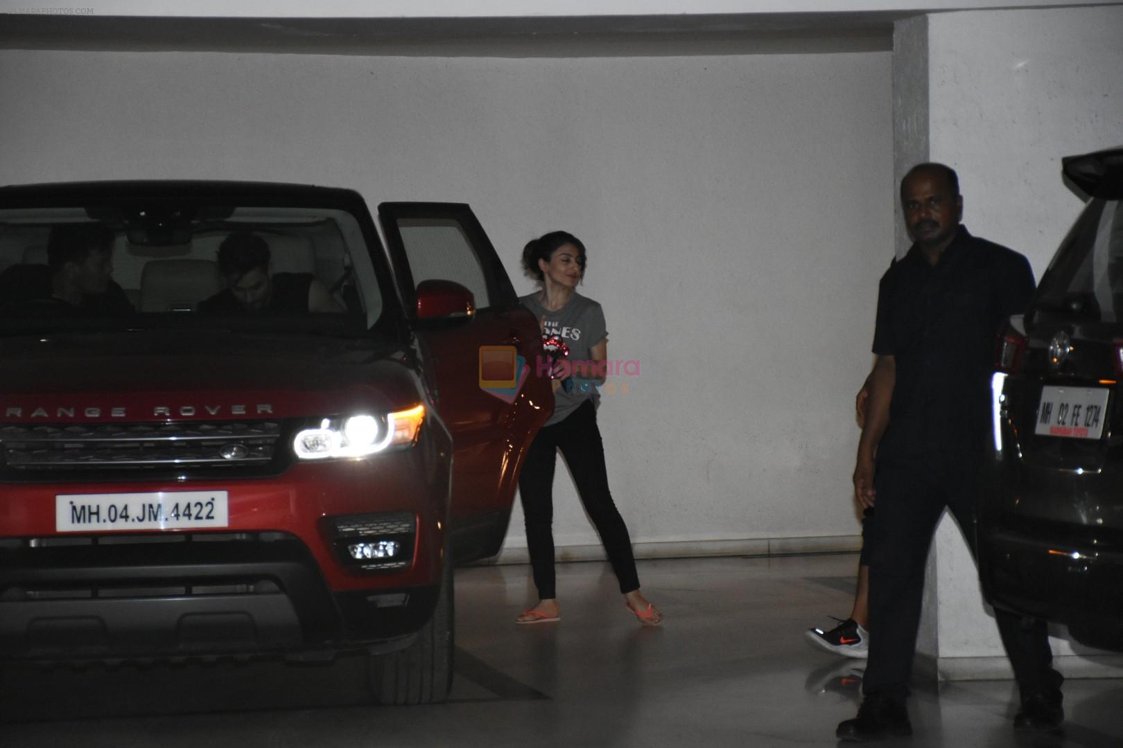Soha & Kunal Khemu spotted at Karan Johar's house in bandra on 17th June 2019