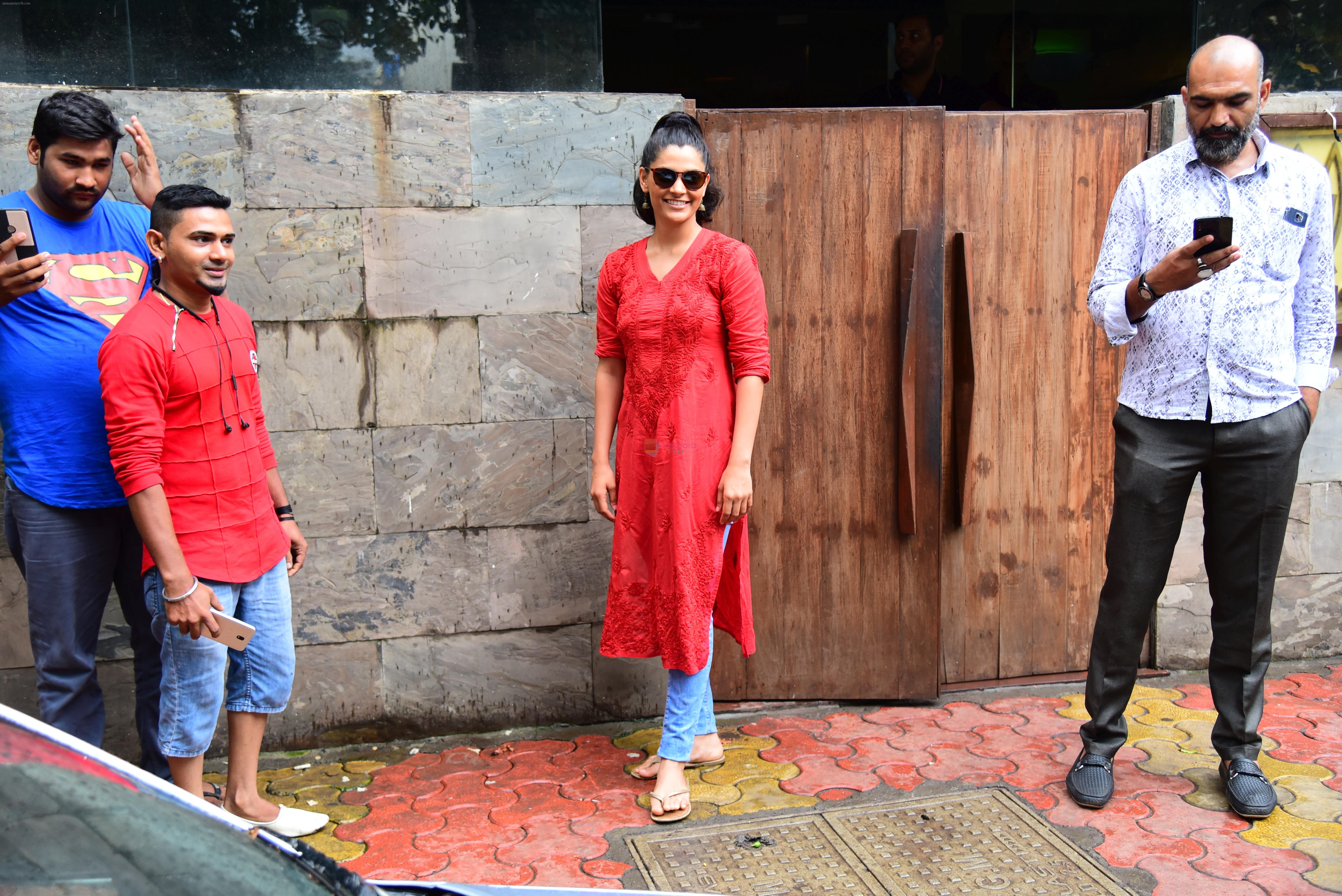 Saiyami Kher spotted at bandra on 18th June 2019