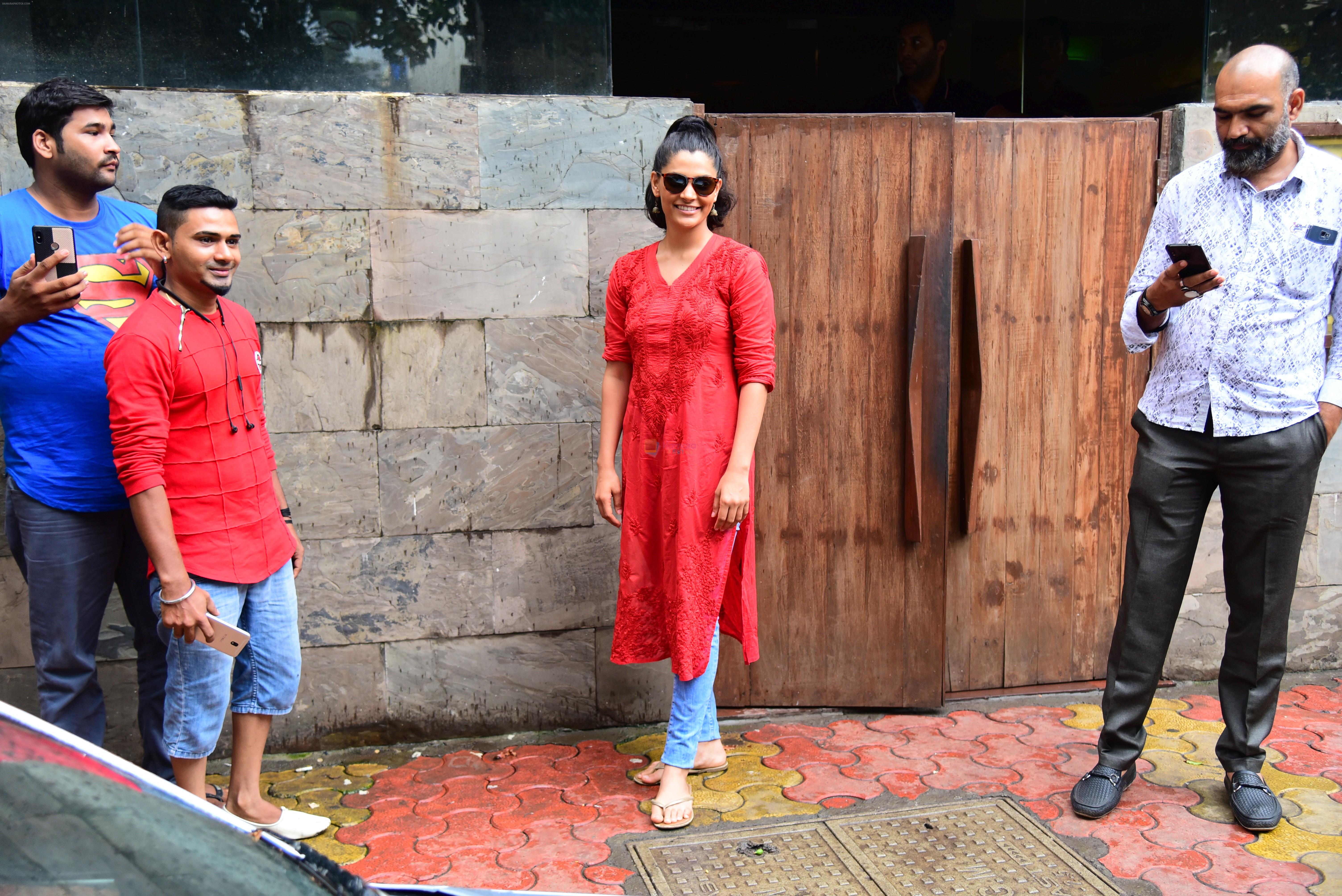 Saiyami Kher spotted at bandra on 18th June 2019