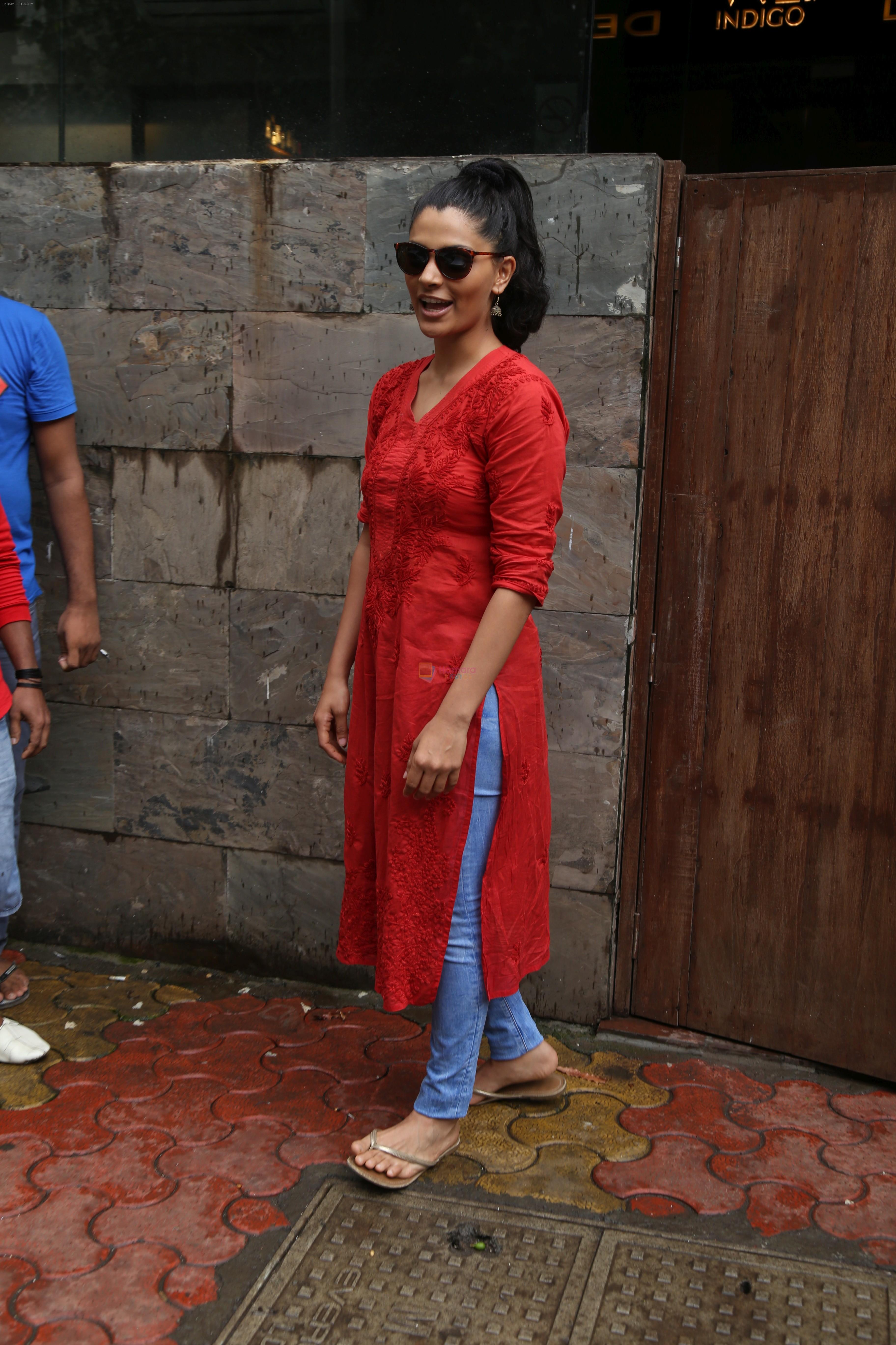 Saiyami Kher spotted at bandra on 18th June 2019