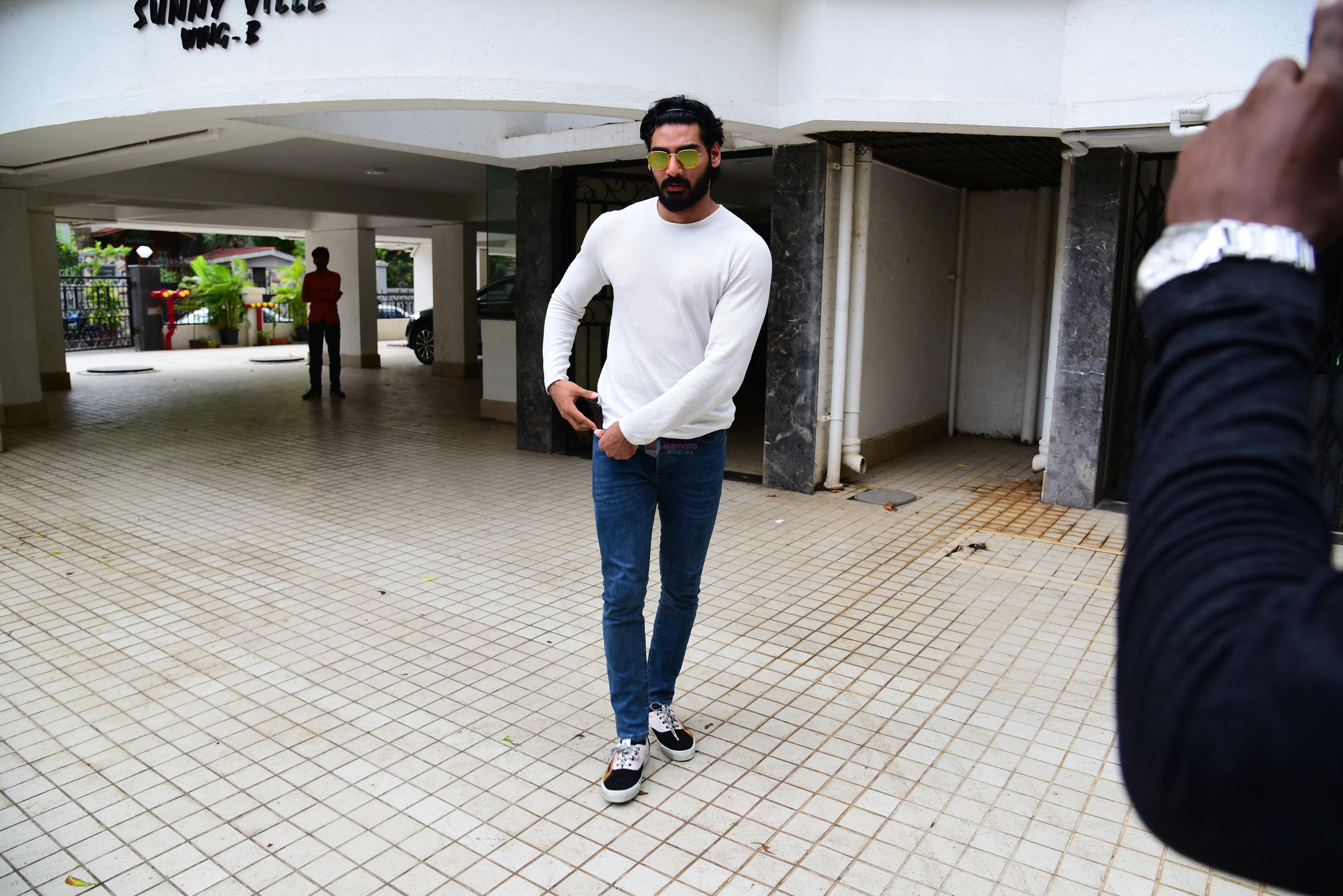 Ahaan Shetty spotted at bandra on 18th June 2019