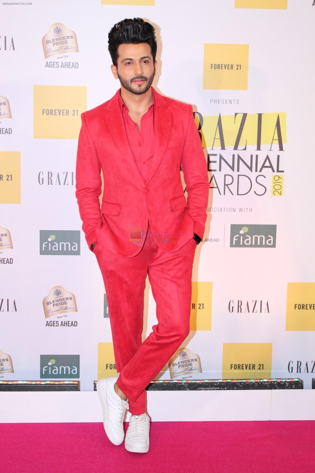 Dheeraj Dhoopar at the Red Carpet of 1st Edition of Grazia Millennial Awards on 19th June 2019