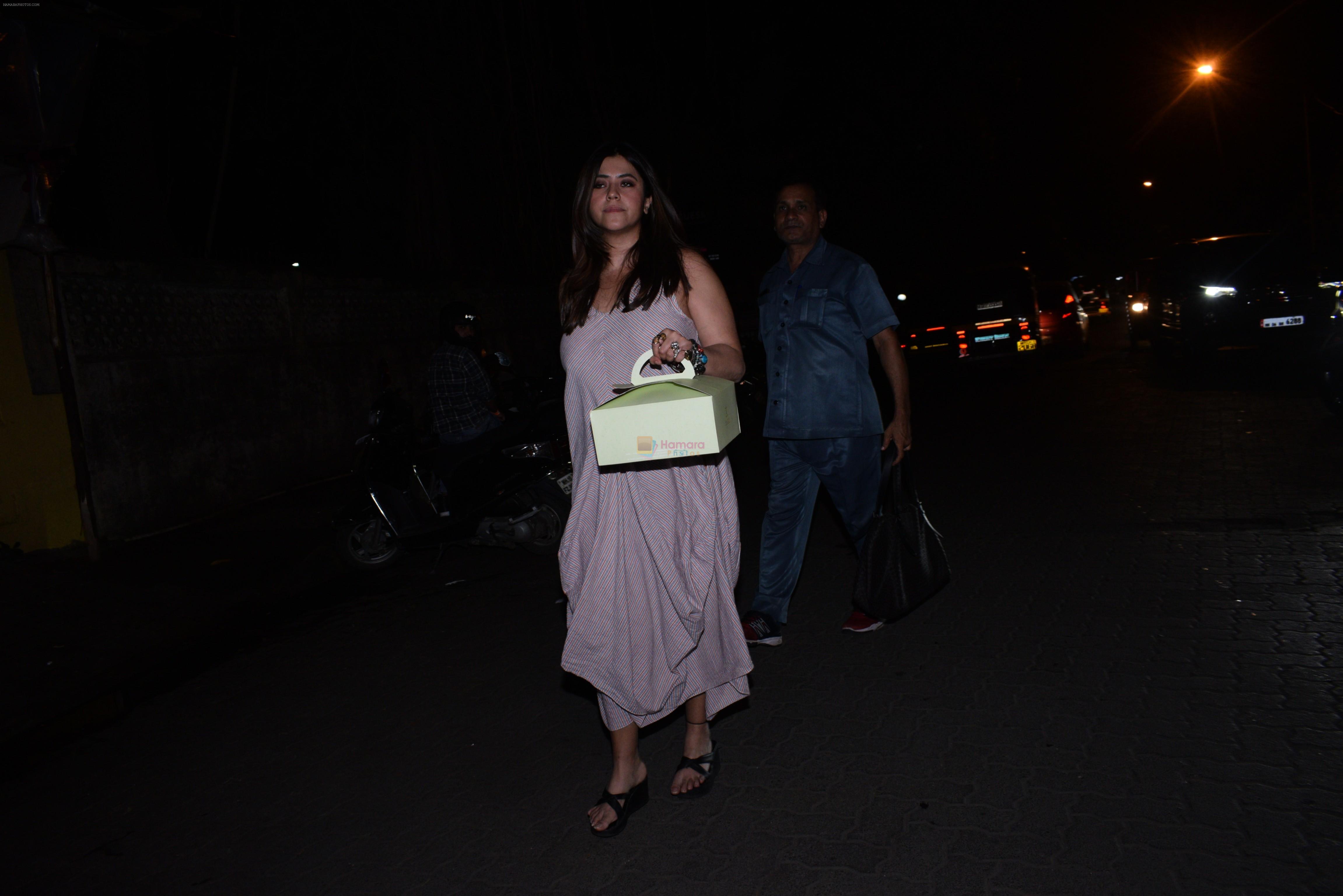 Ekta Kapoor spotted at Bayroute in juhu on 19th June 2019