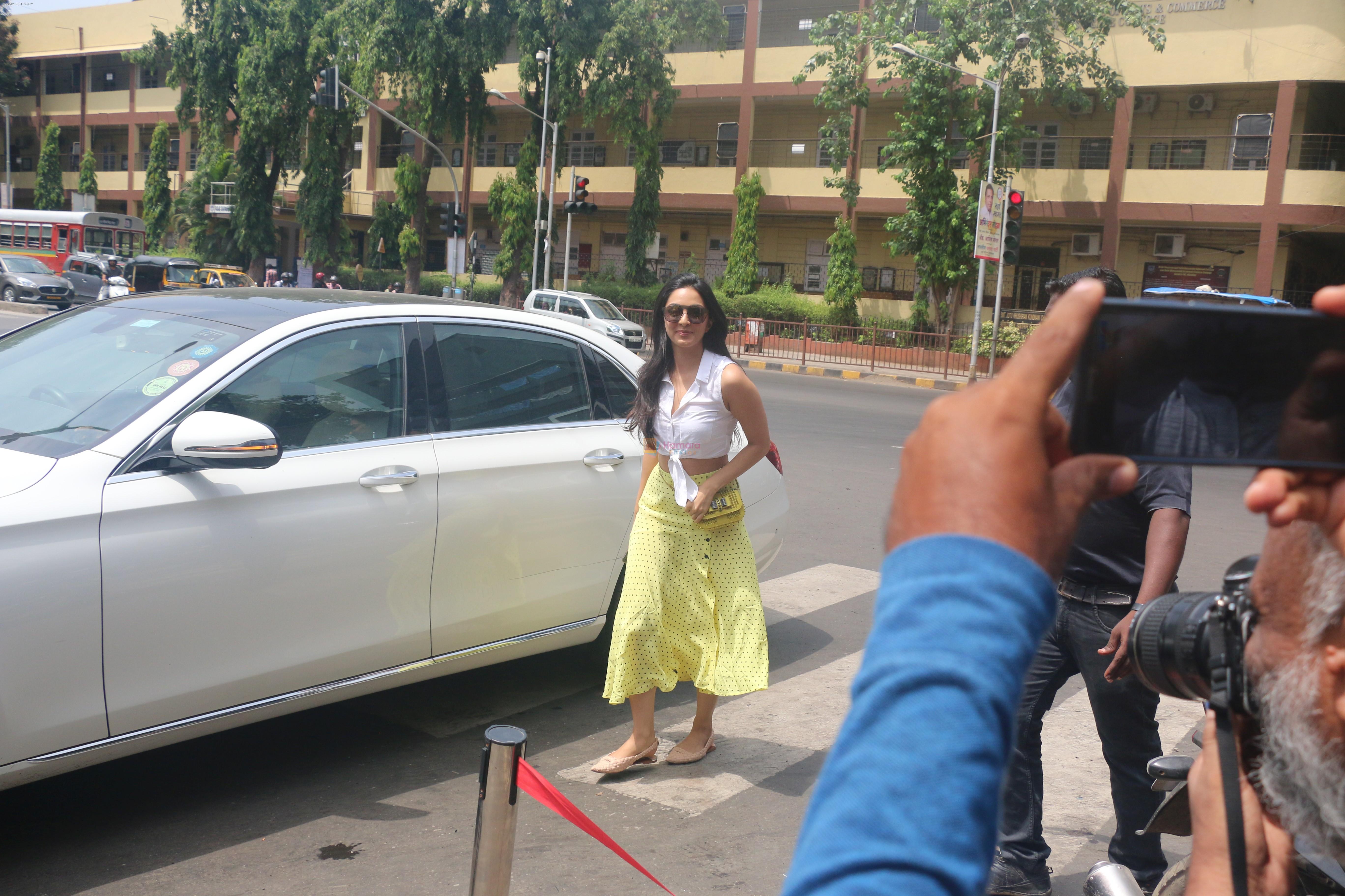 Kiara Advani spotted at Bastian in bandra on 23rd June 2019