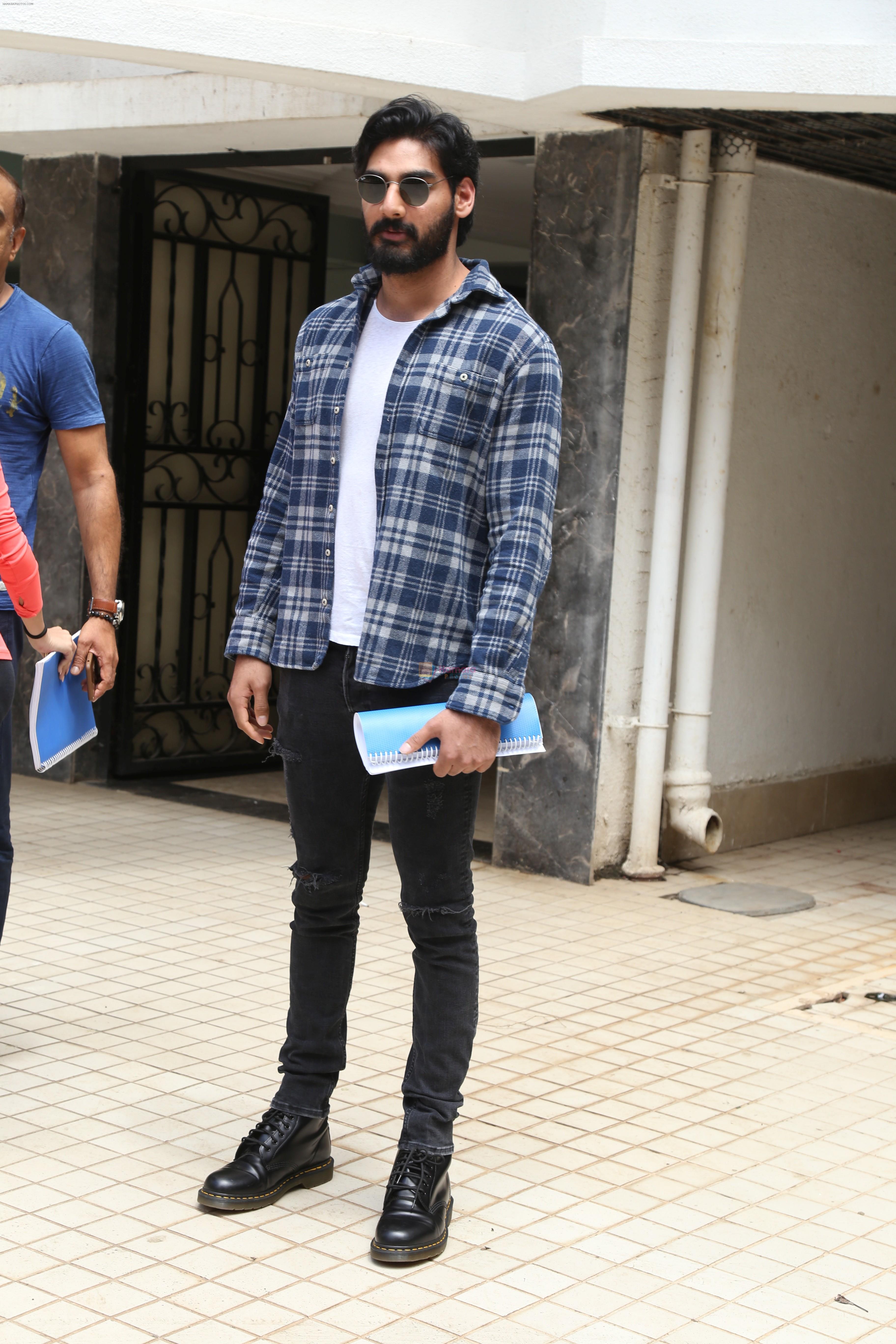 Ahan Shetty spotted at bandra on 27th June 2019
