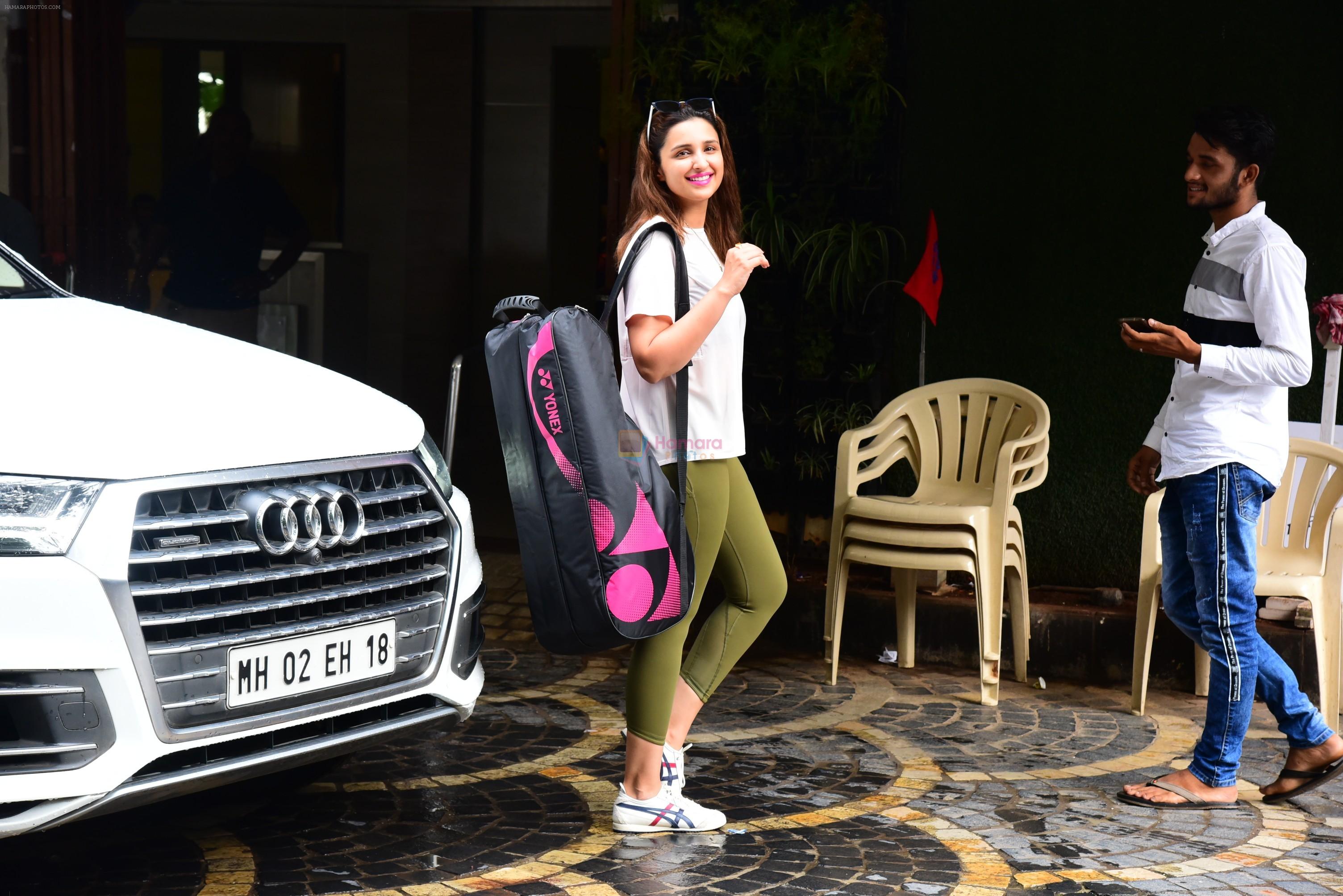 Parineeti Chopra spotted at khar gymkhana on 3rd July 2019