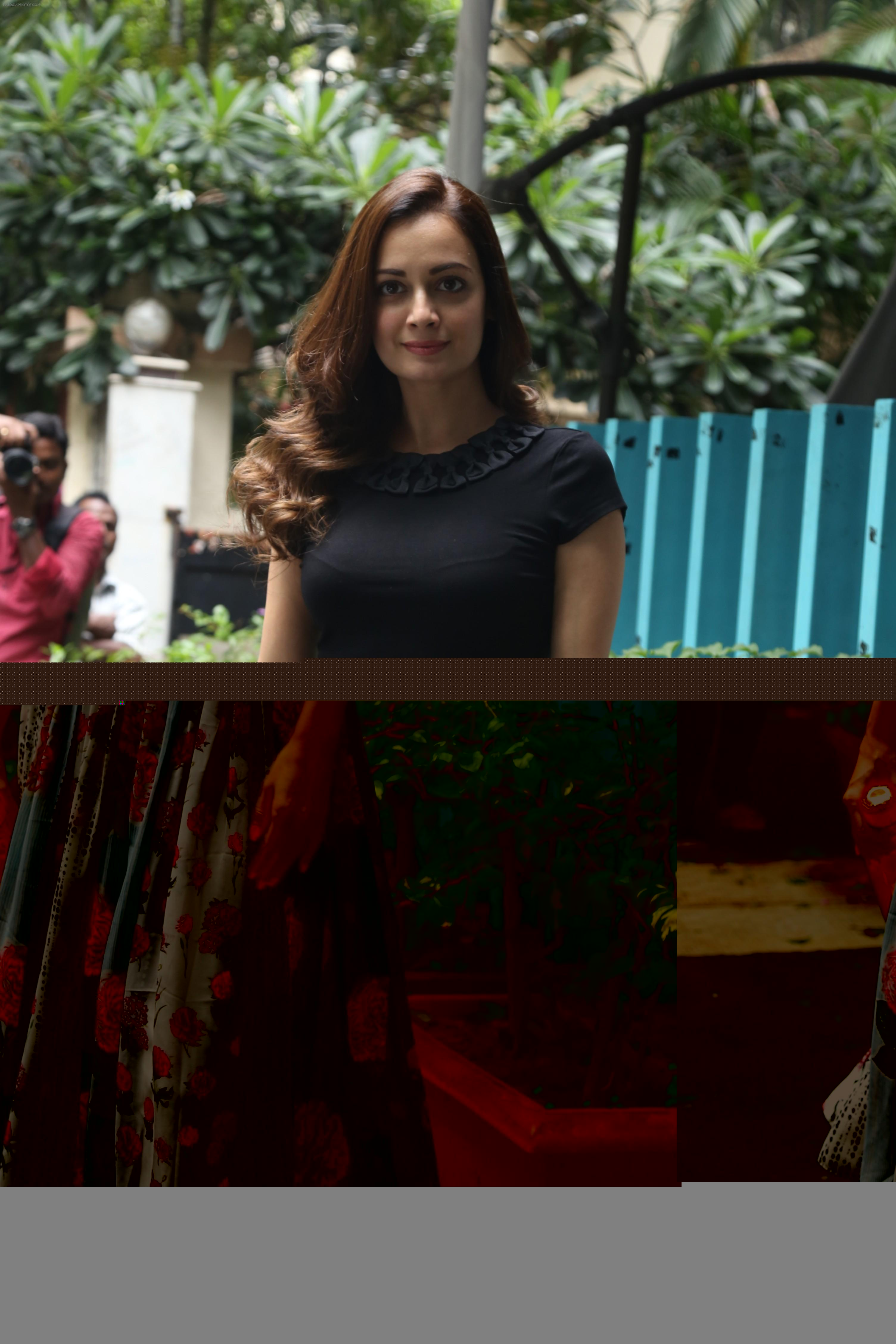 Dia Mirza spotted at Bandra on 3rd July 2019