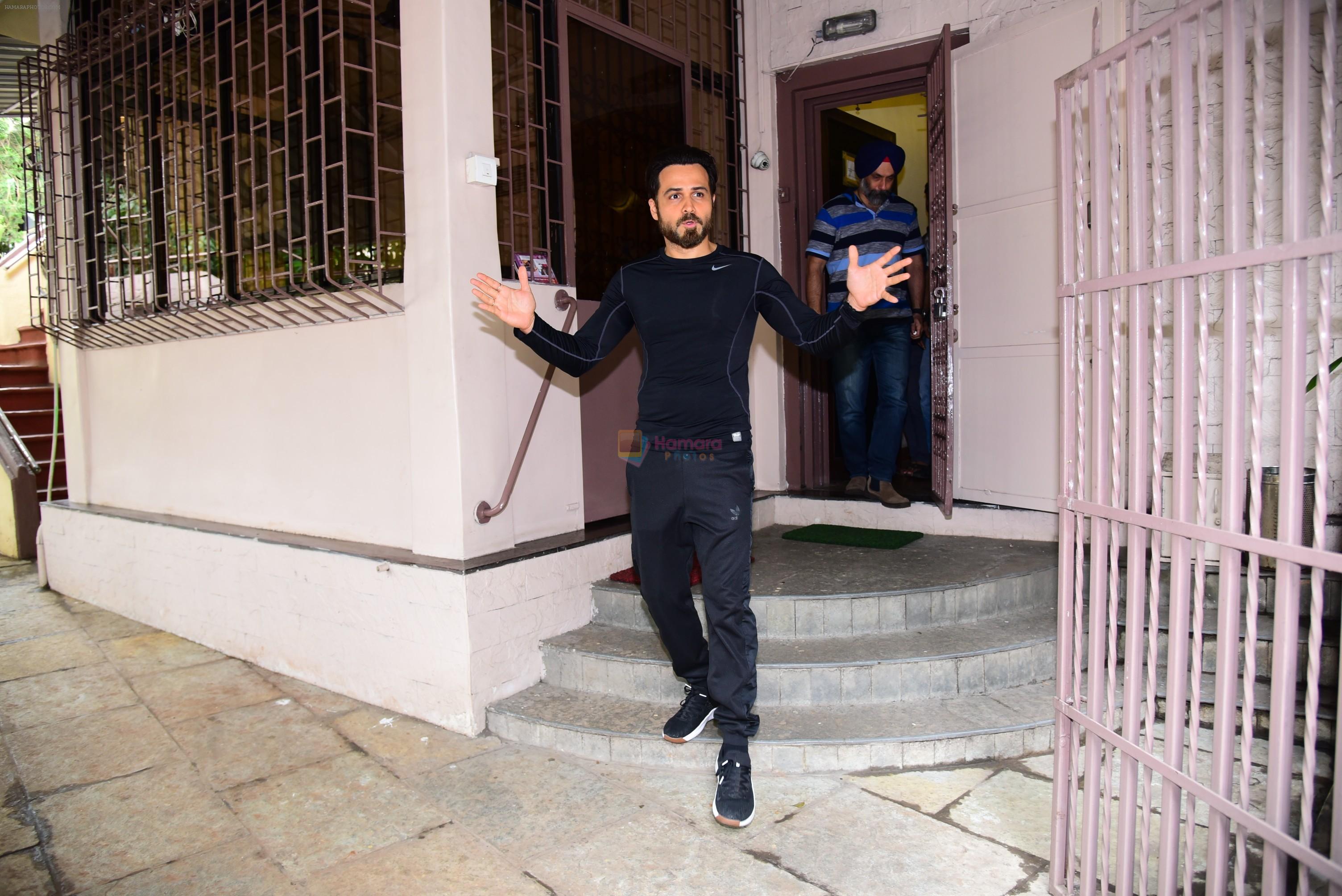 Emraan Hashmi spotted at bandra on 3rd July 2019