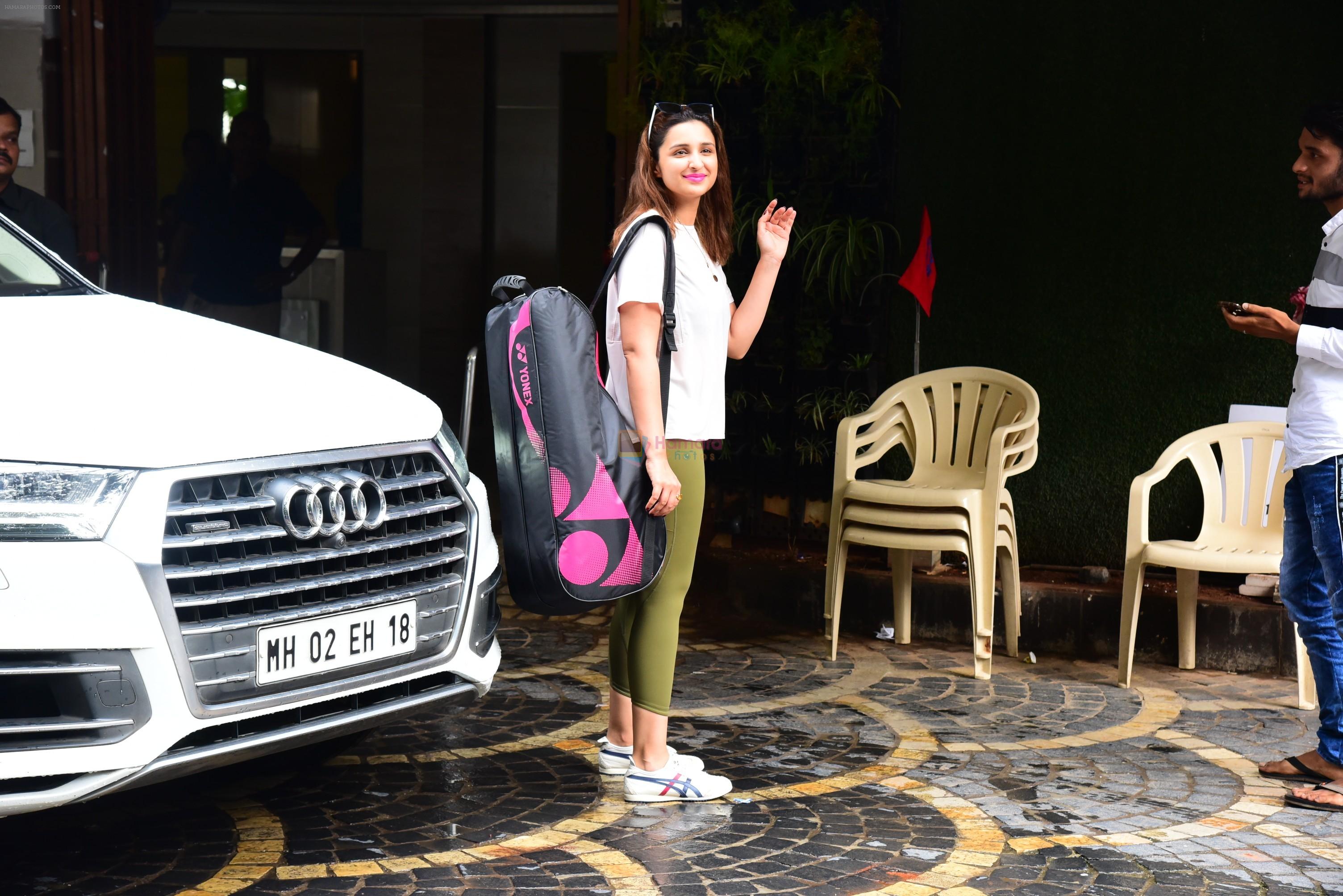 Parineeti Chopra spotted at khar gymkhana on 3rd July 2019