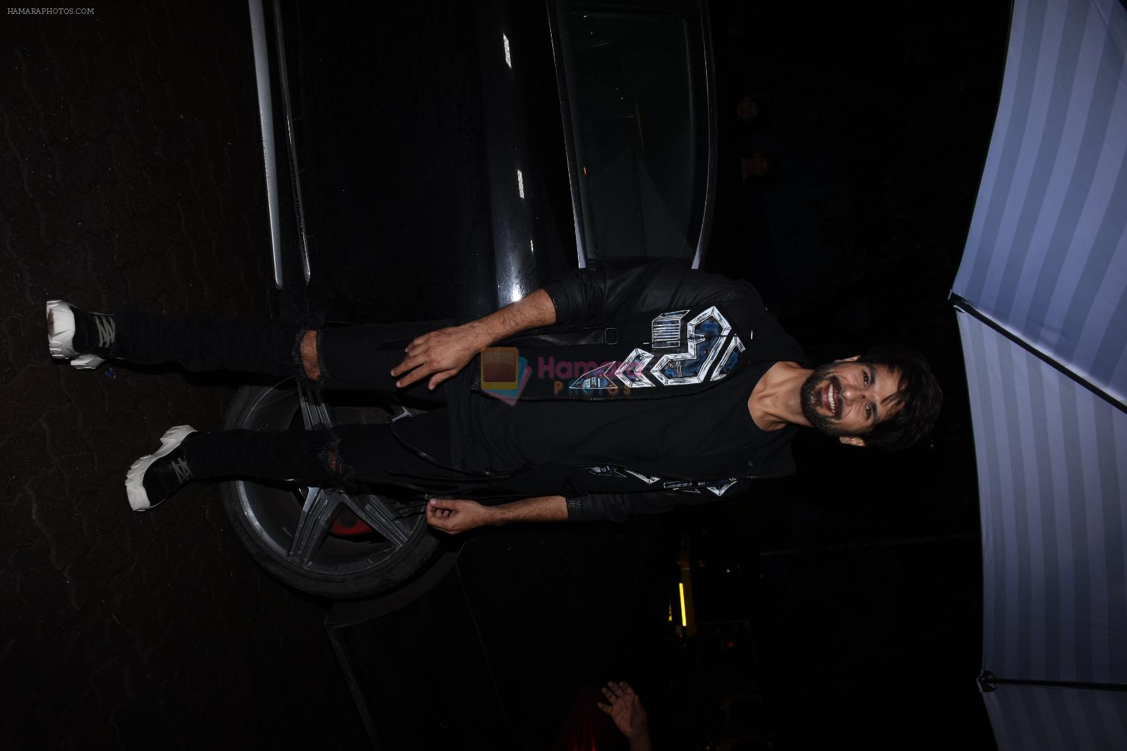 Shahid Kapoor at the Success party of Kabir Singh in Arth, khar on 4th July 2019