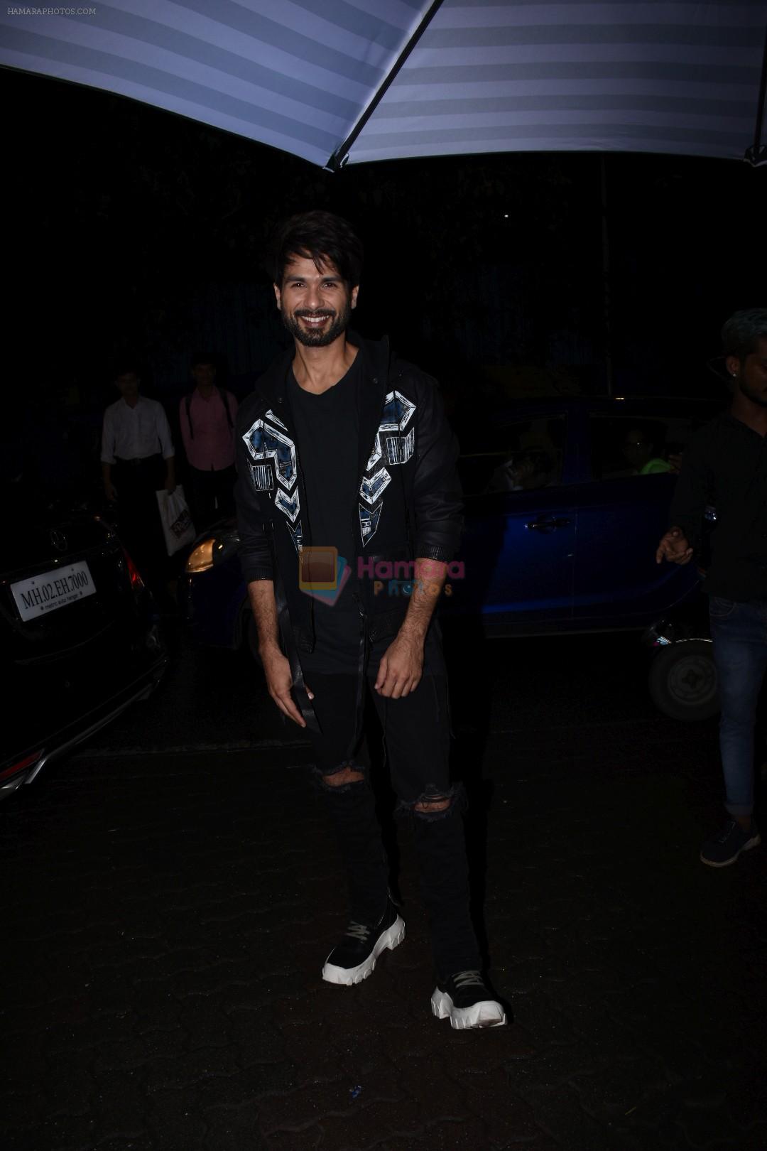 Shahid Kapoor at the Success party of Kabir Singh in Arth, khar on 4th July 2019-1