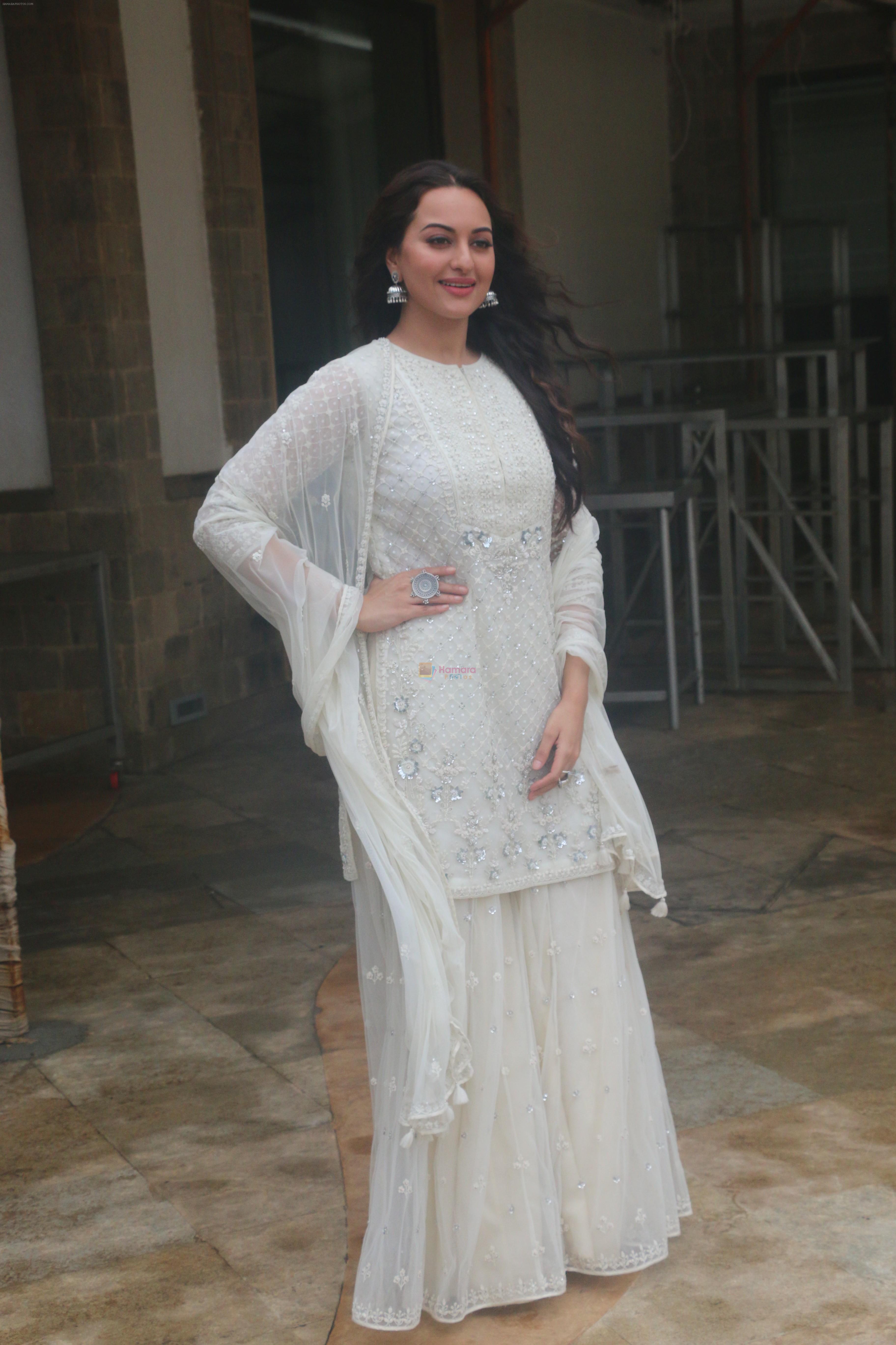 Sonakshi Sinha at the media interactions for her film Khandaani Shafakhana at Sun n Sand juhu on 8th July 2019