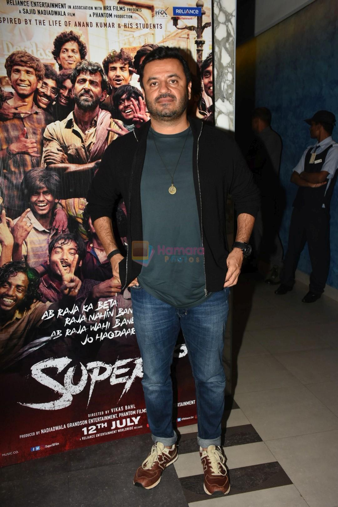 Vikas Bahl at the Screening of film Super 30 in Yashraj studios, Andheri on 10th July 2019