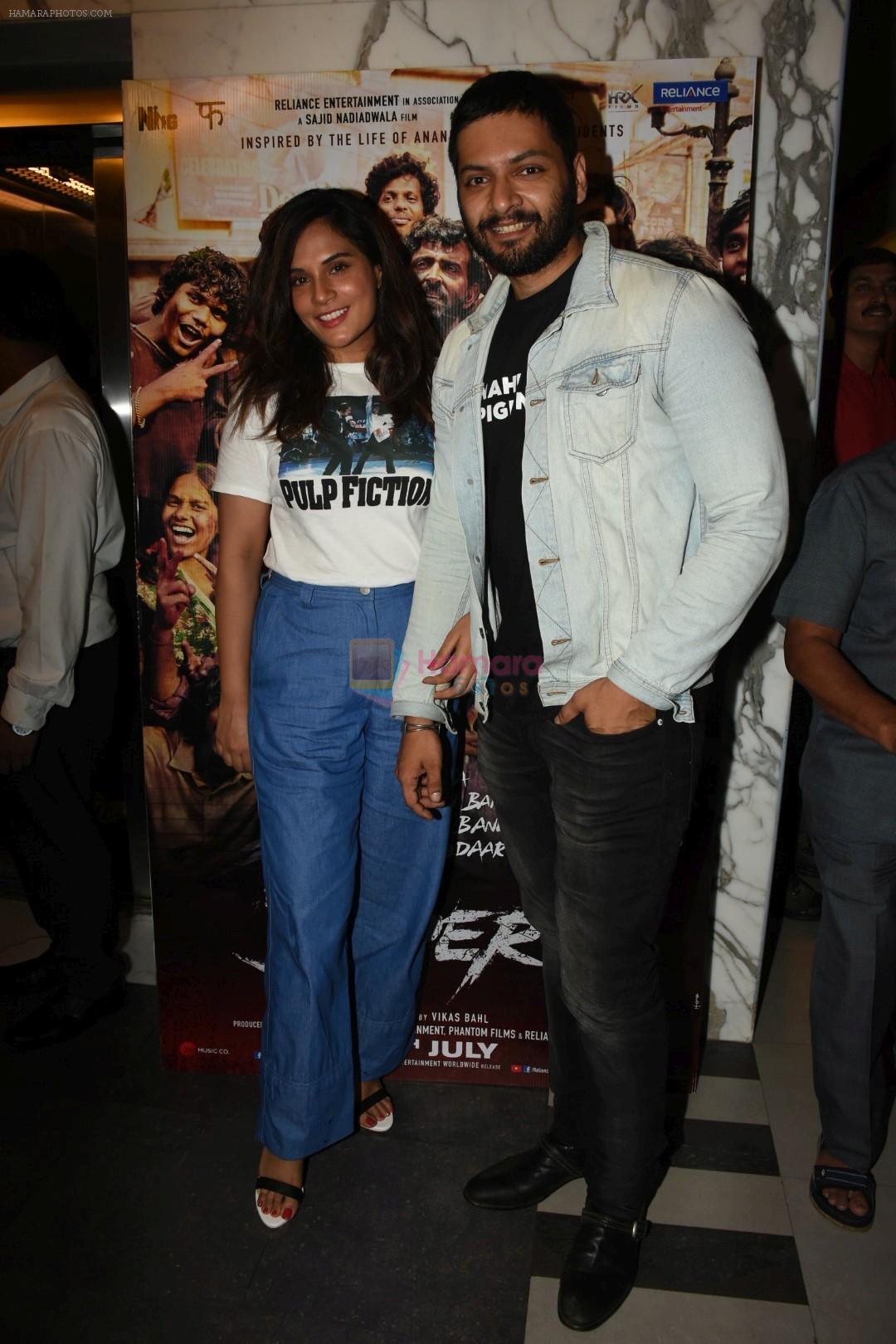 Richa Chadha, Ali Fazal  at the Screening of film Super 30 in Yashraj studios, Andheri on 10th July 2019
